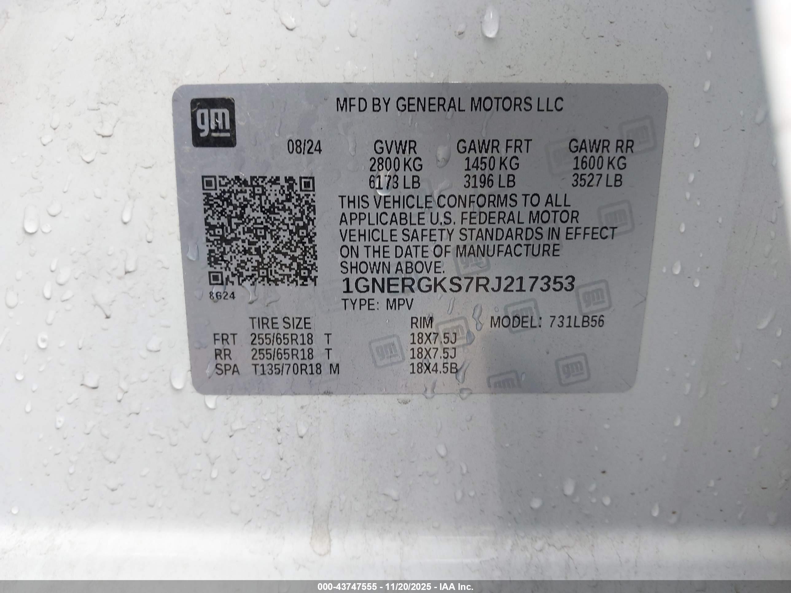 CHEVROLET TRAVERSE image 9
