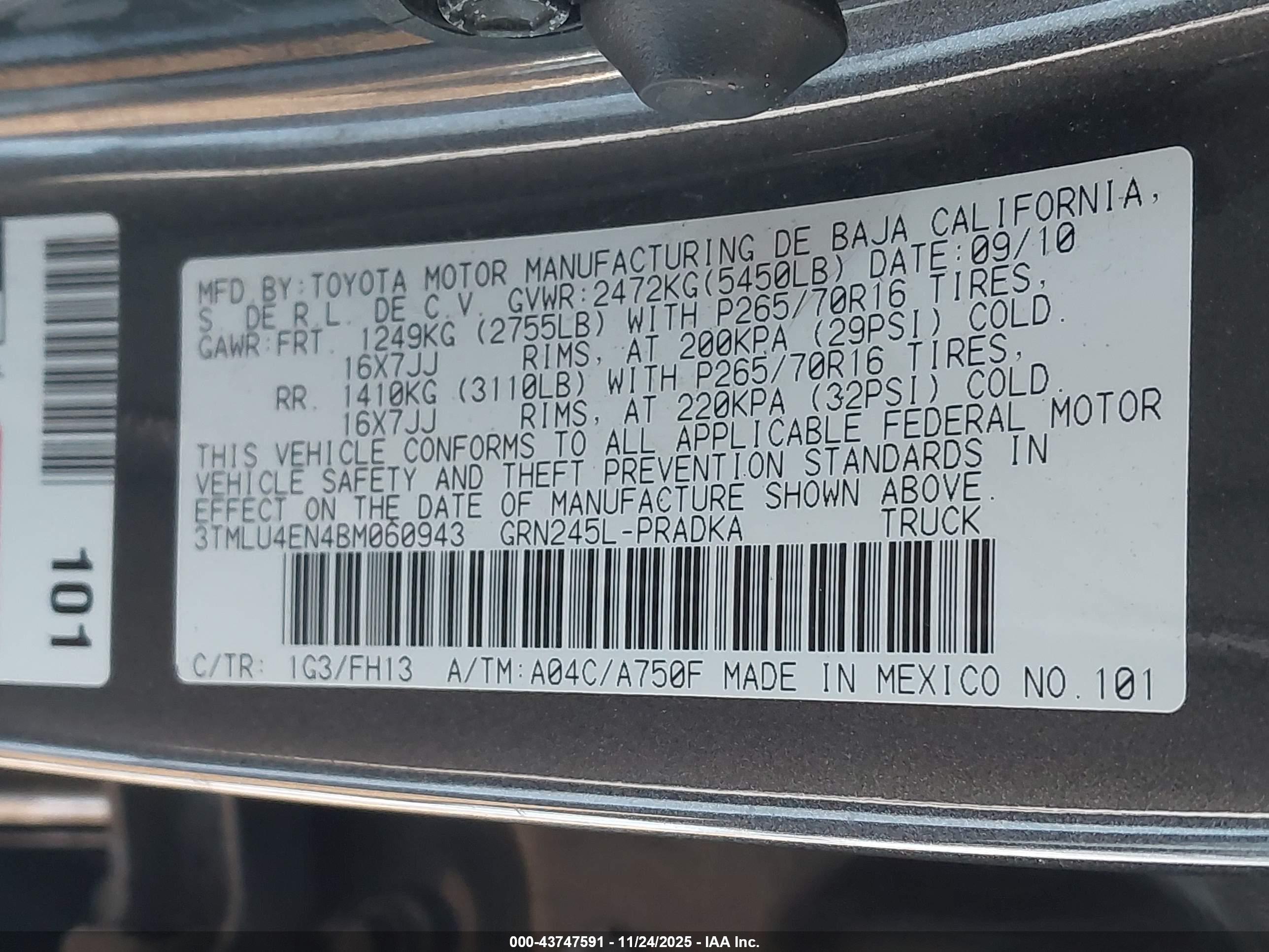 TOYOTA TACOMA image 9