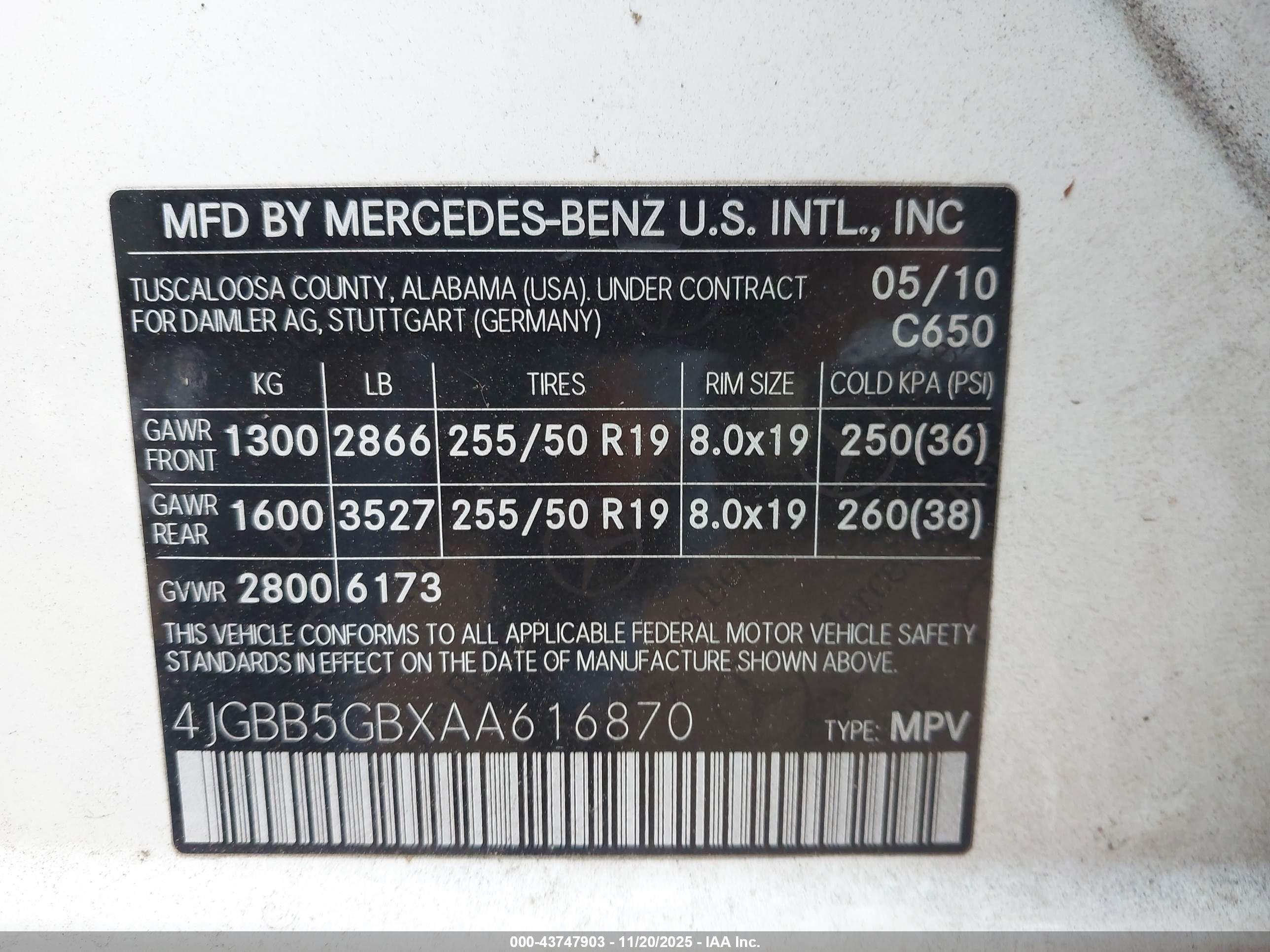 MERCEDES-BENZ ML image 9
