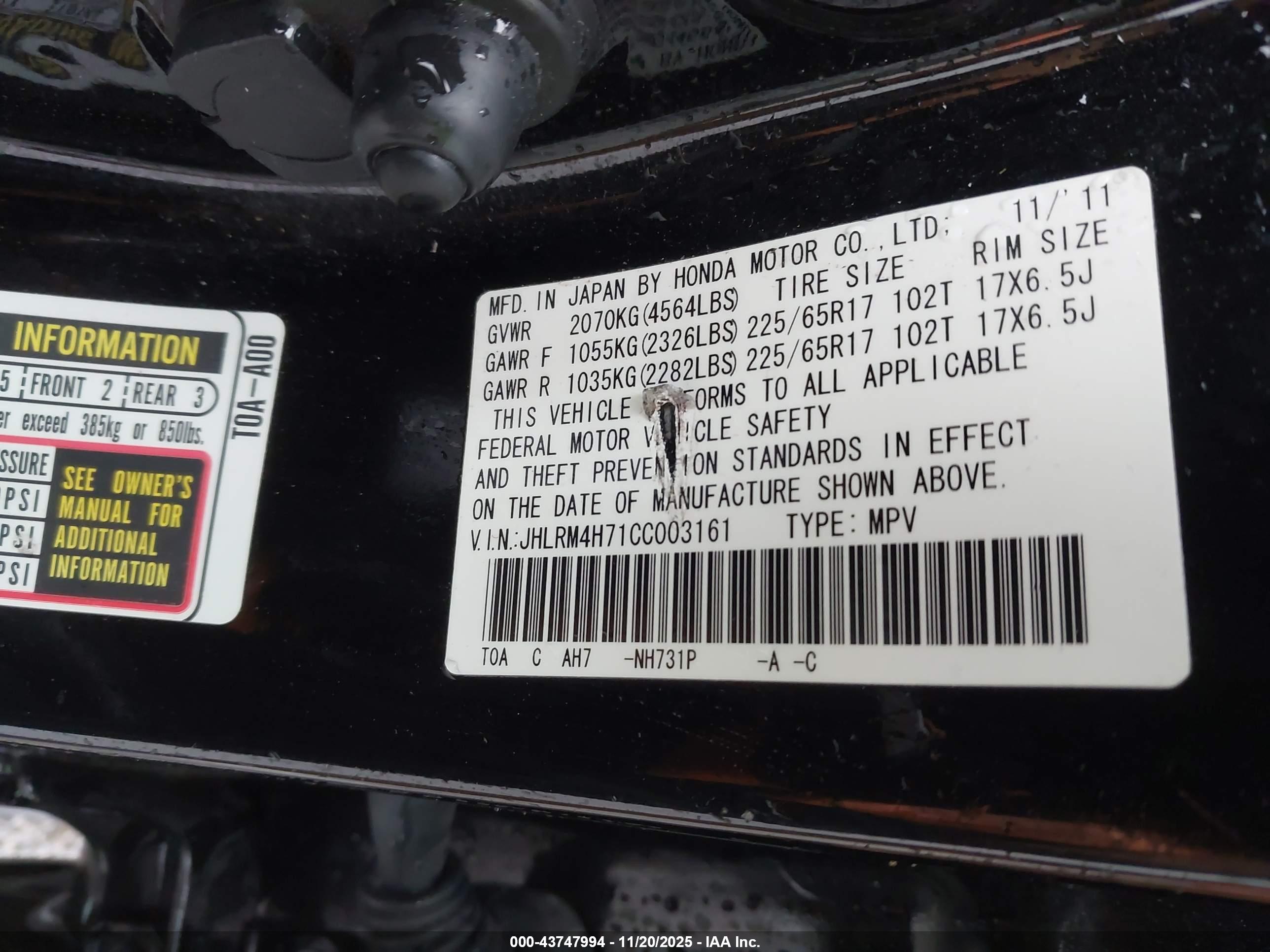 HONDA CR-V image 9