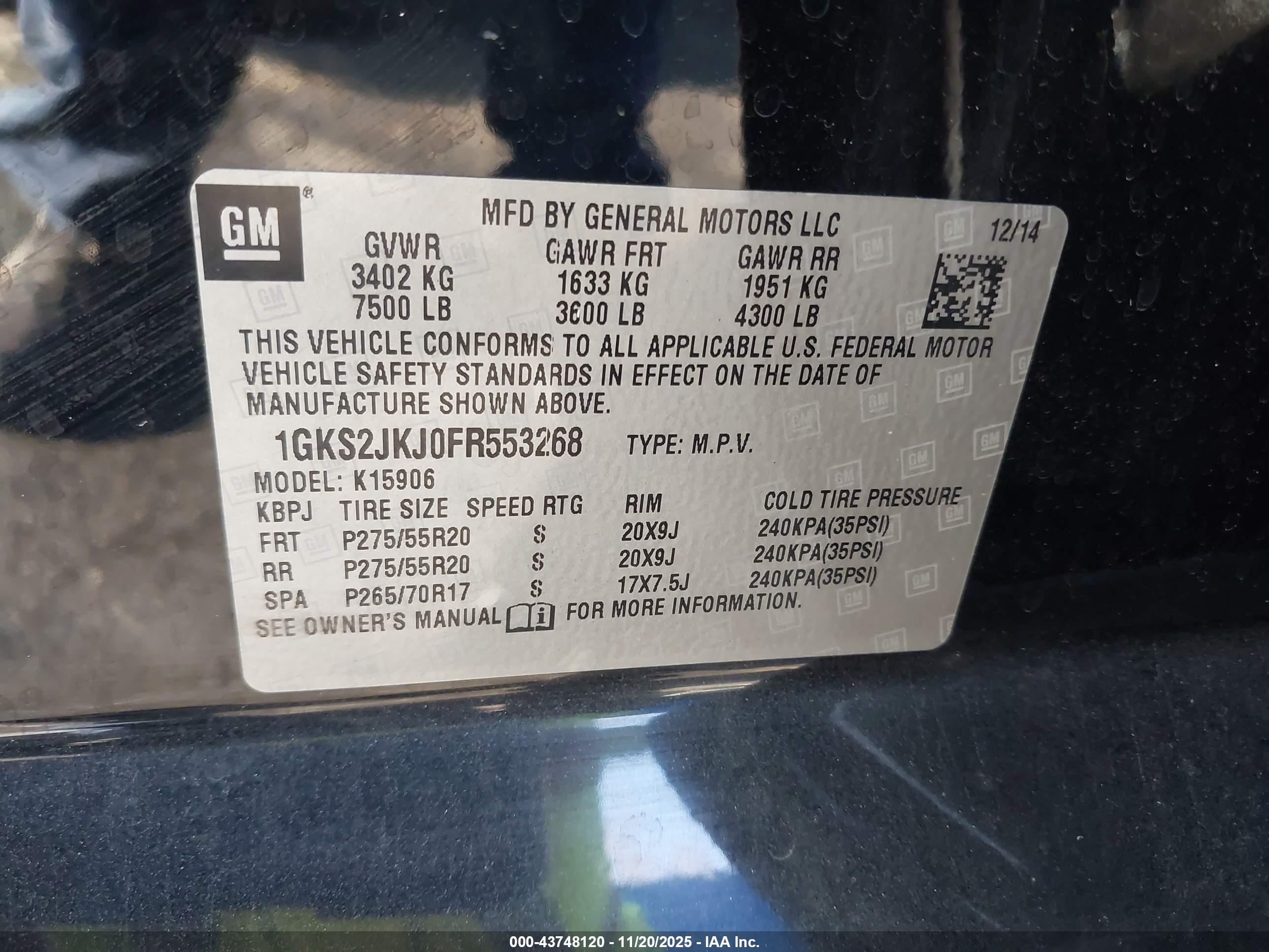 GMC YUKON image 9