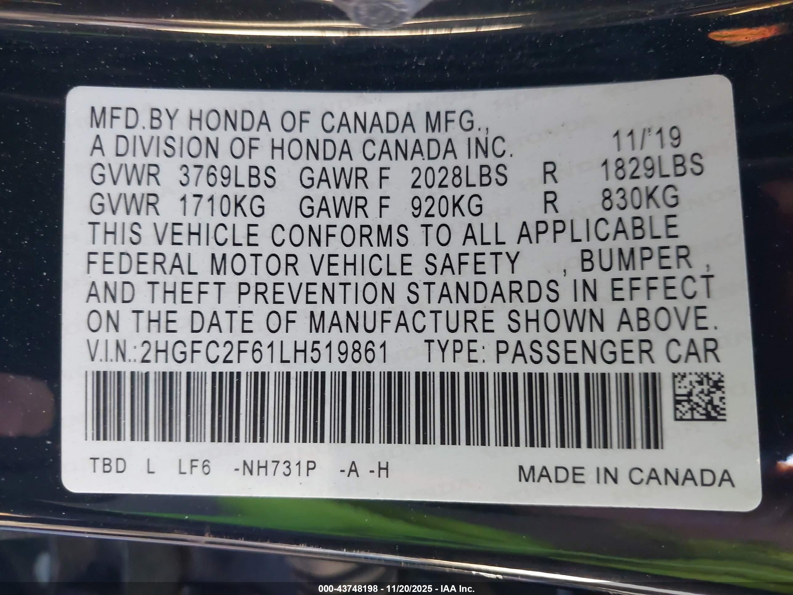 HONDA CIVIC image 9