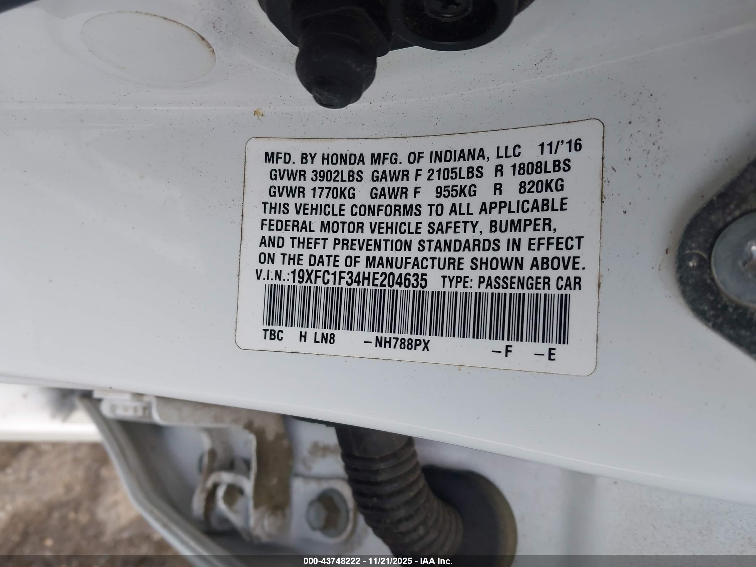 HONDA CIVIC image 9