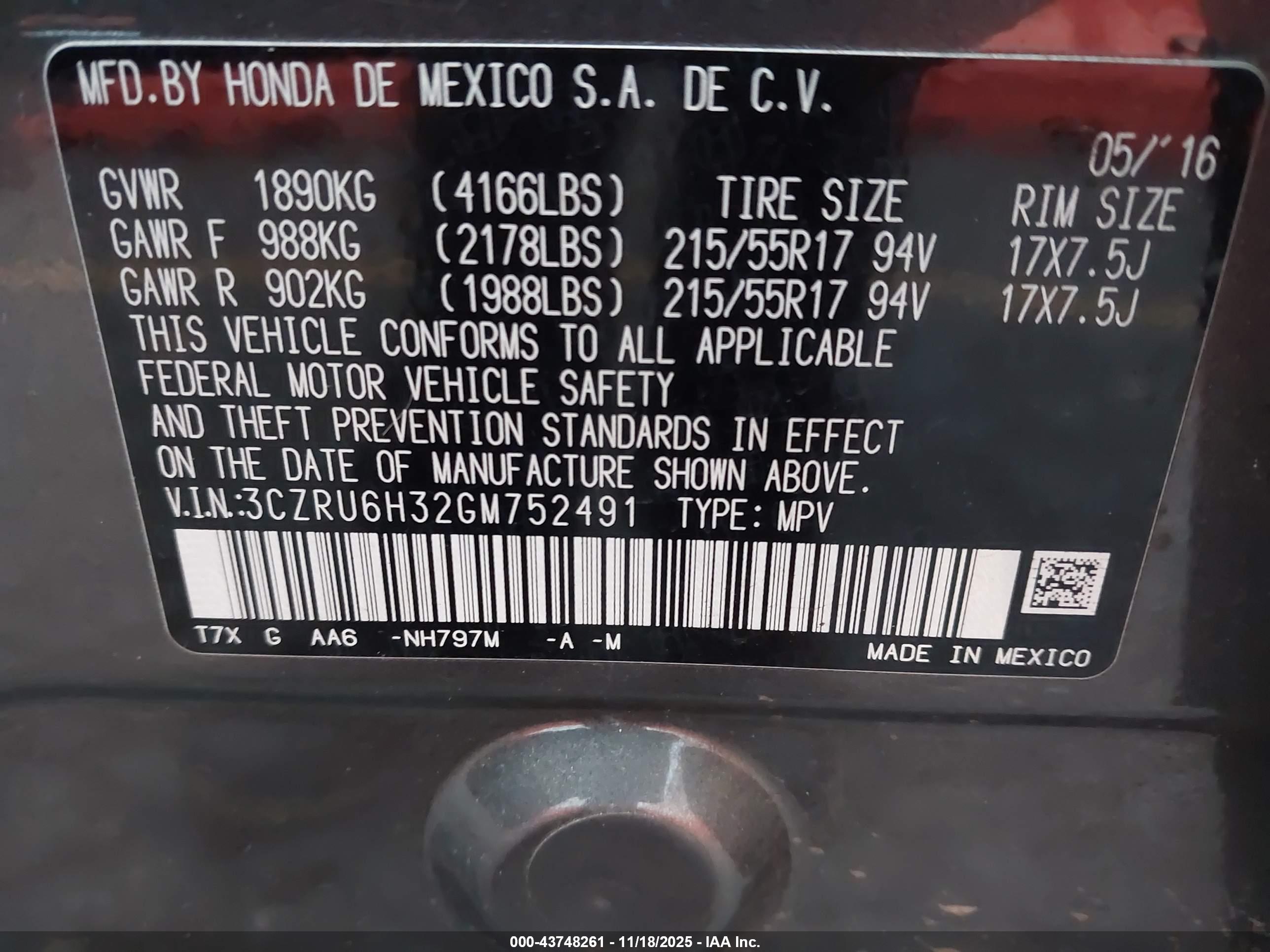 HONDA HR-V image 9