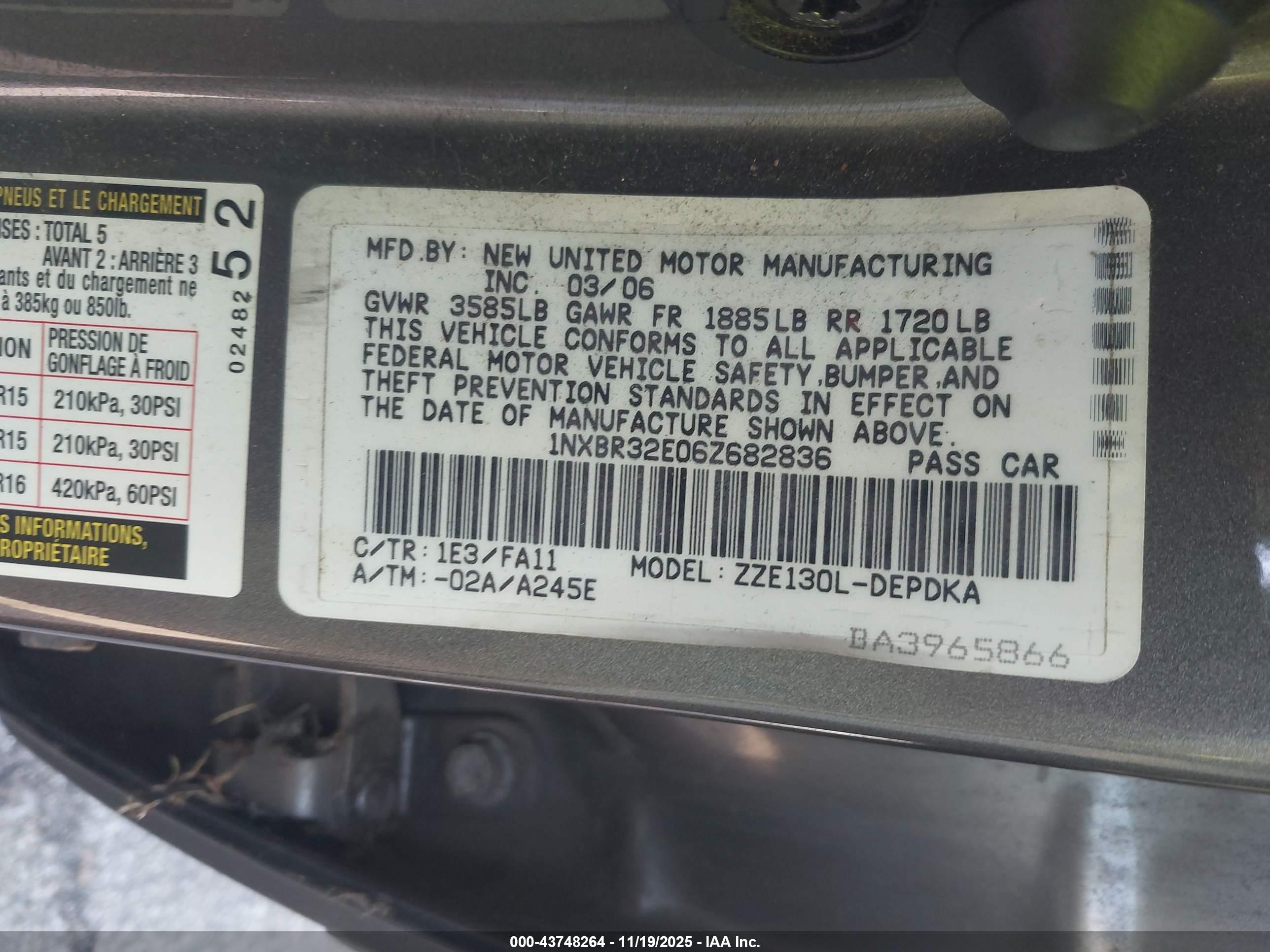 TOYOTA COROLLA image 9