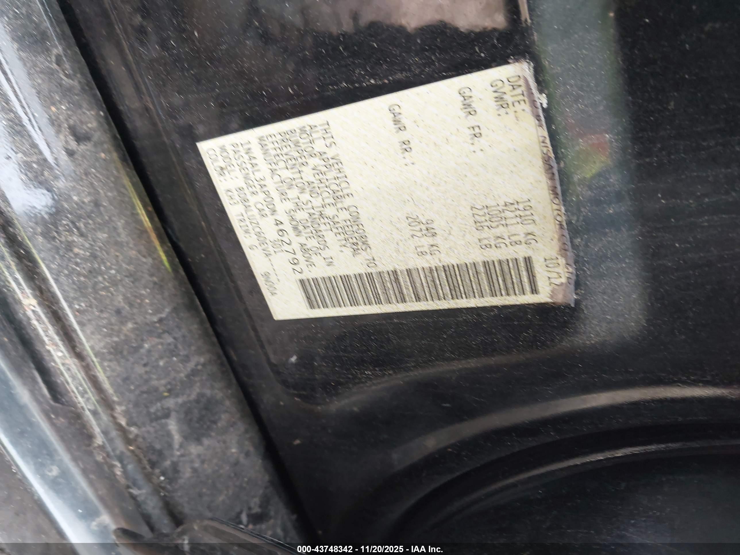 NISSAN ALTIMA image 9