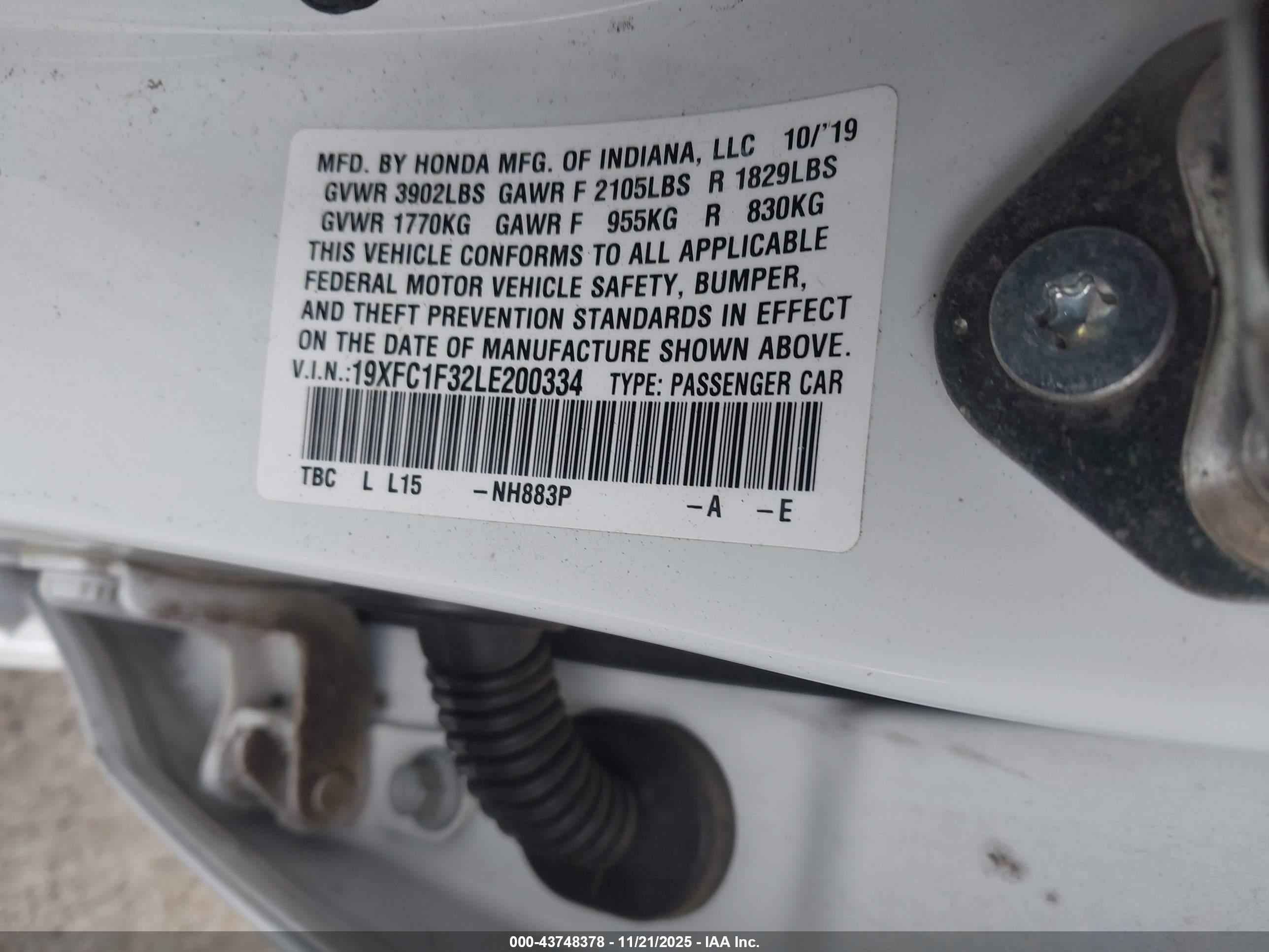 HONDA CIVIC image 9