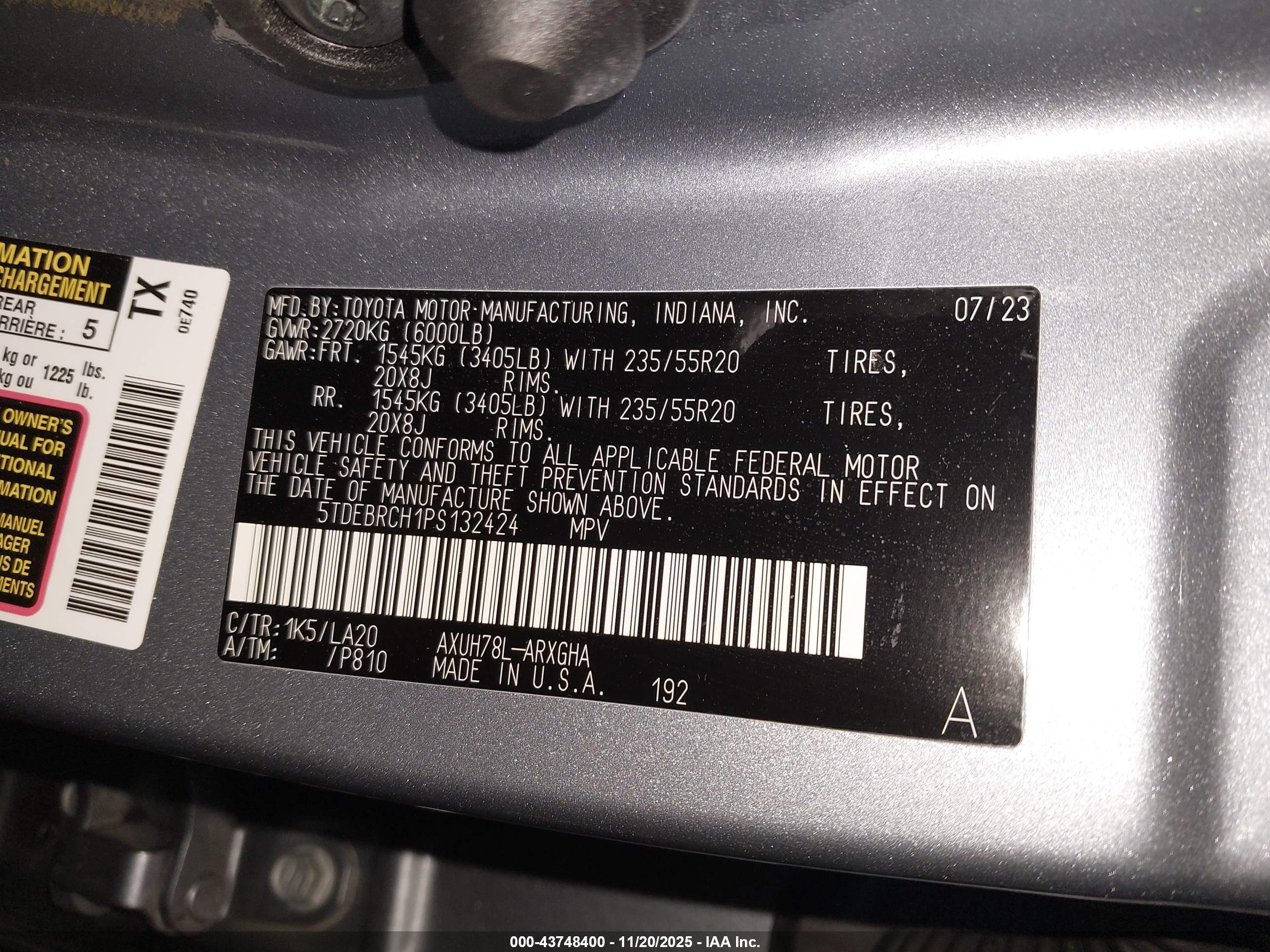 TOYOTA HIGHLANDER image 9
