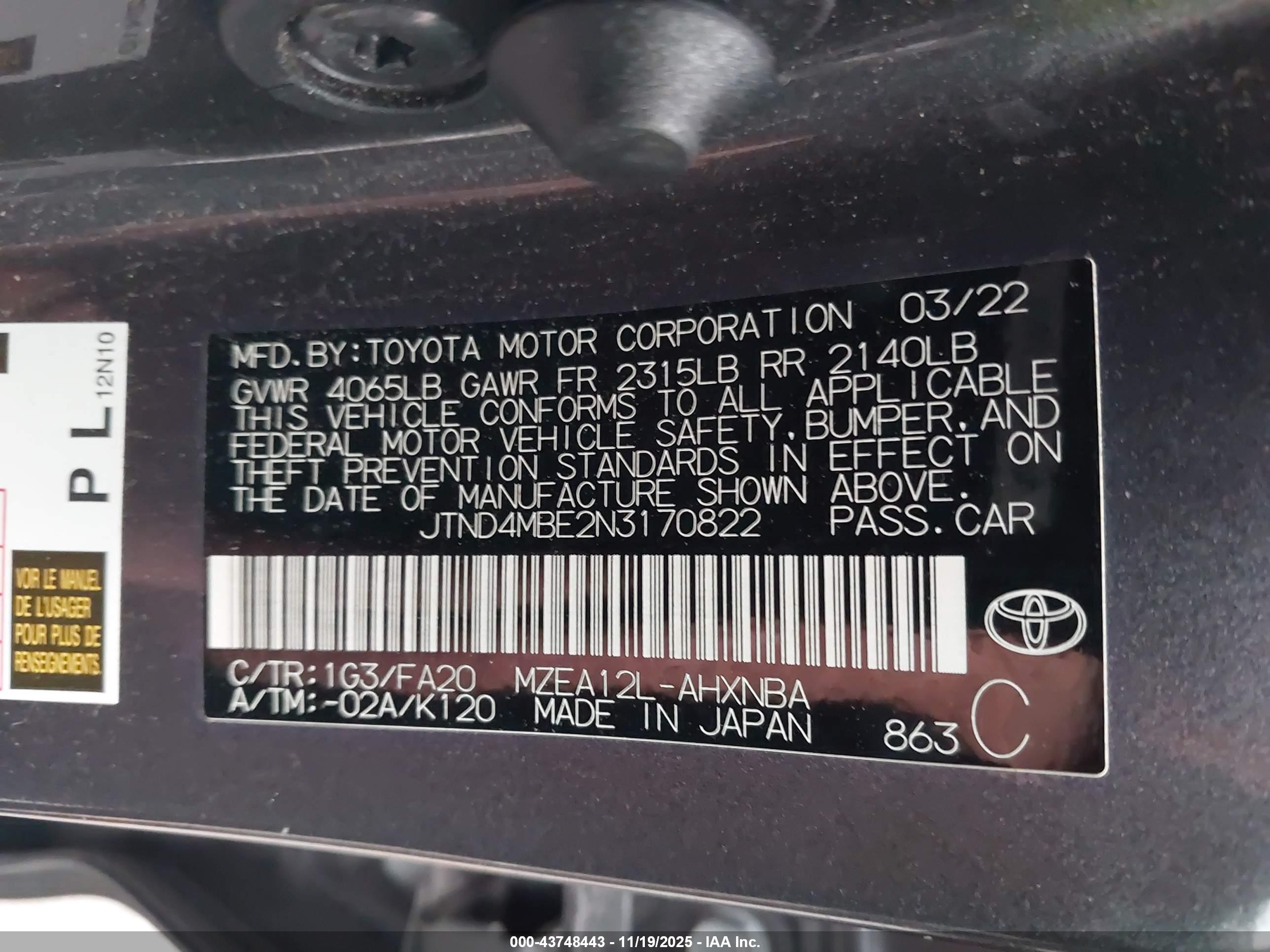 TOYOTA COROLLA image 9