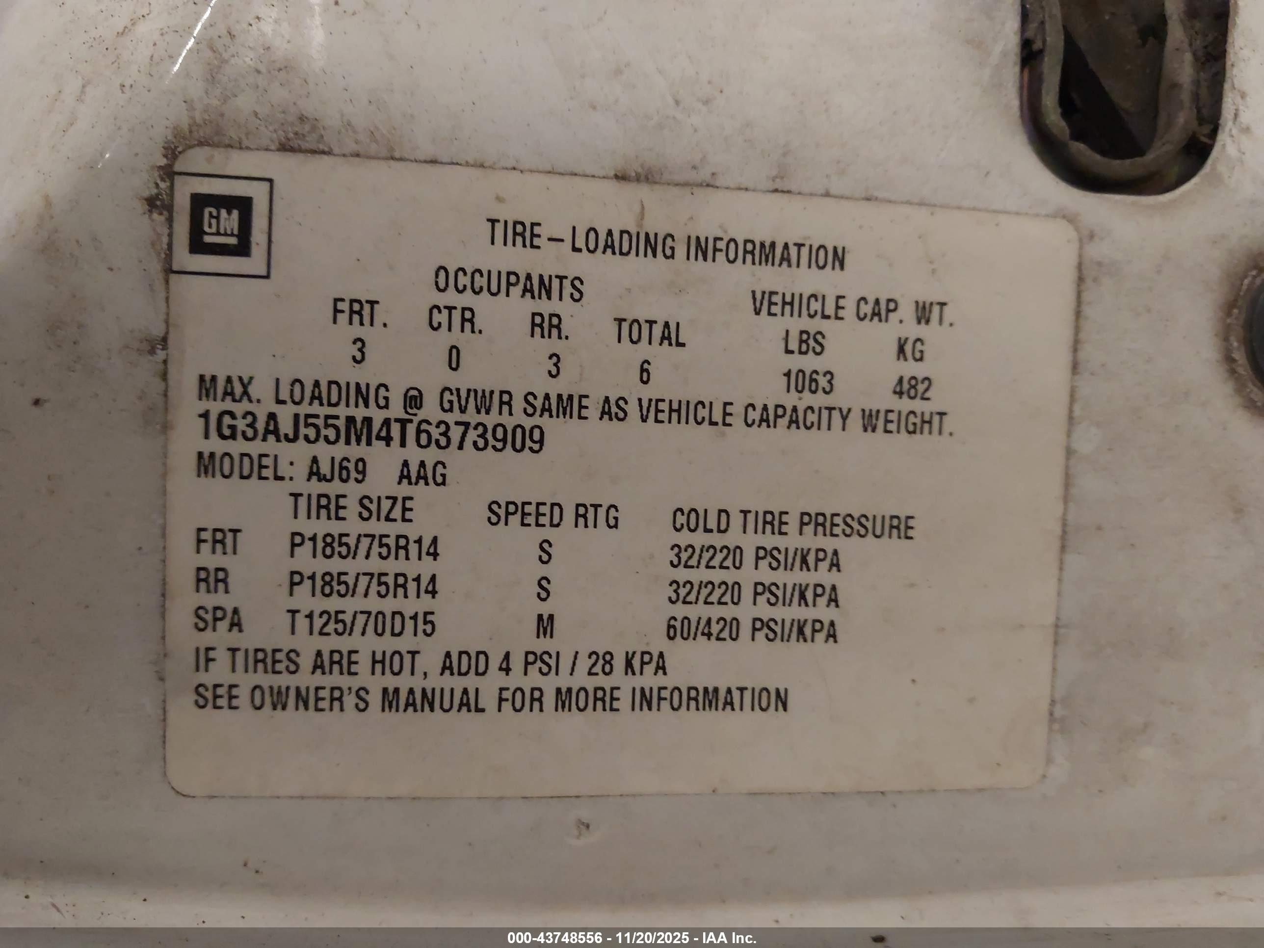 OLDSMOBILE CIERA image 9
