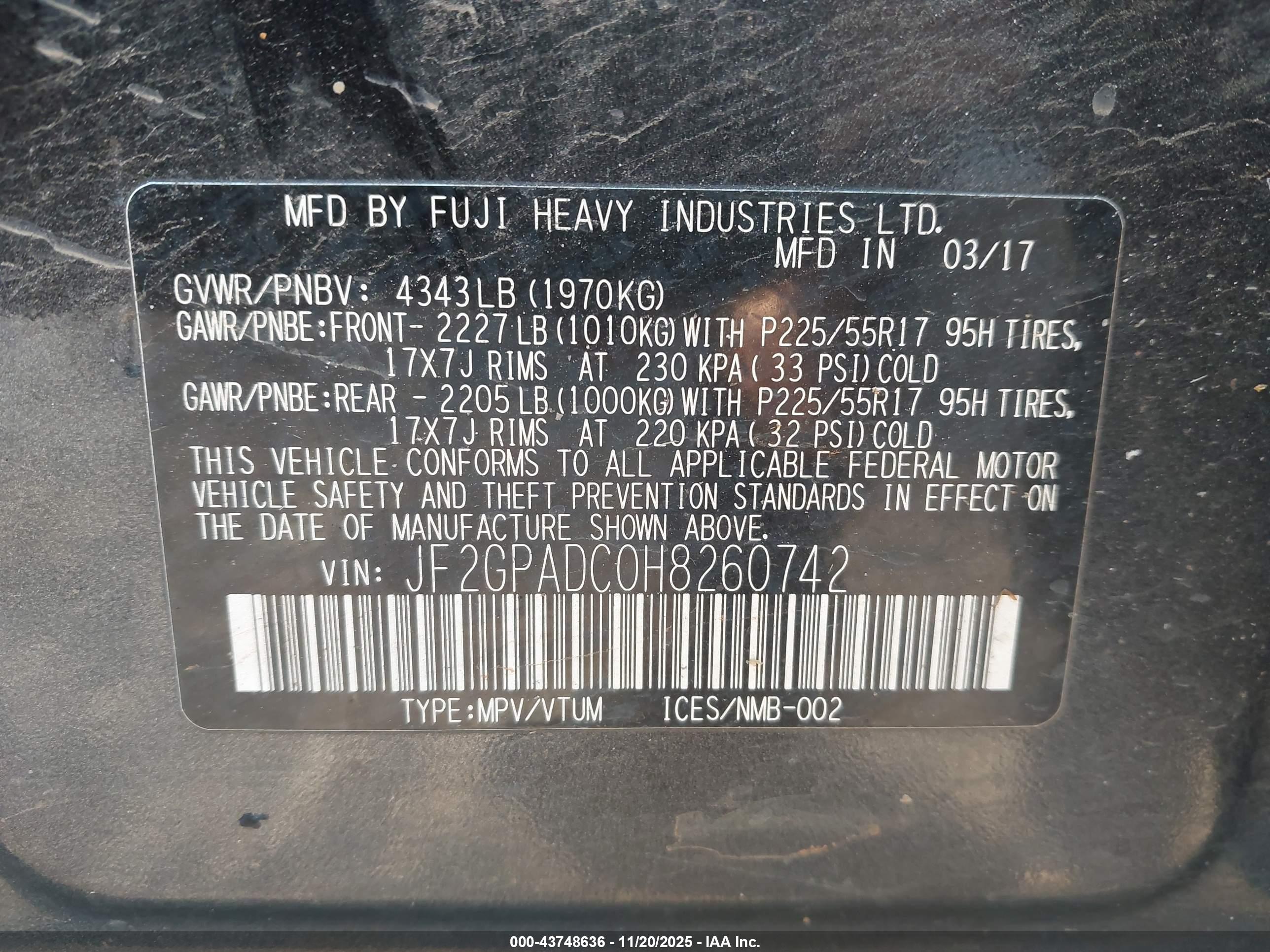 SUBARU CROSSTREK image 9