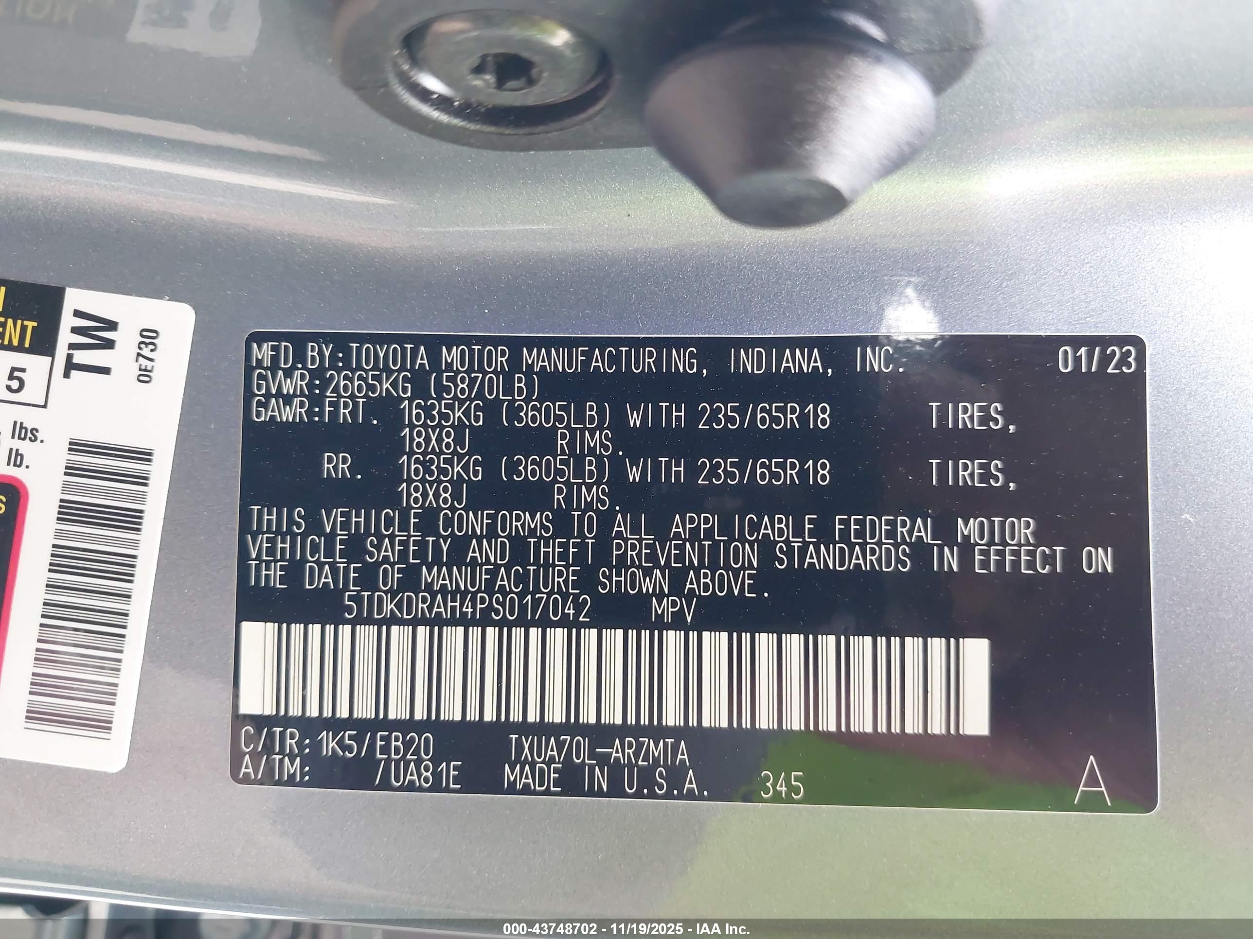 TOYOTA HIGHLANDER image 9