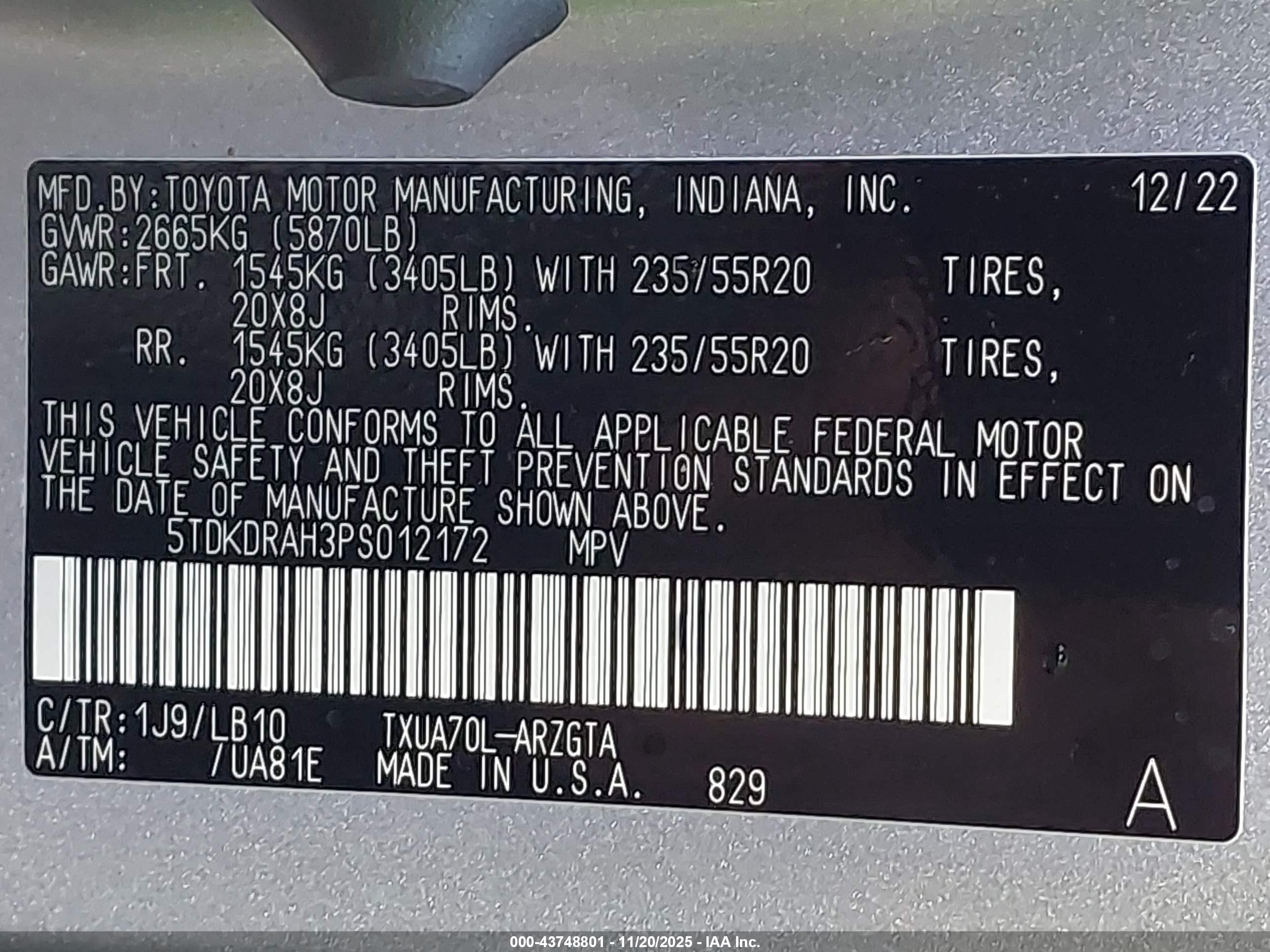 TOYOTA HIGHLANDER image 9