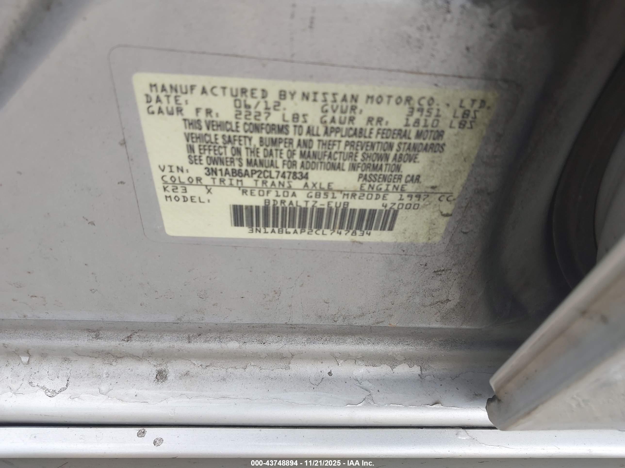 NISSAN SENTRA image 9