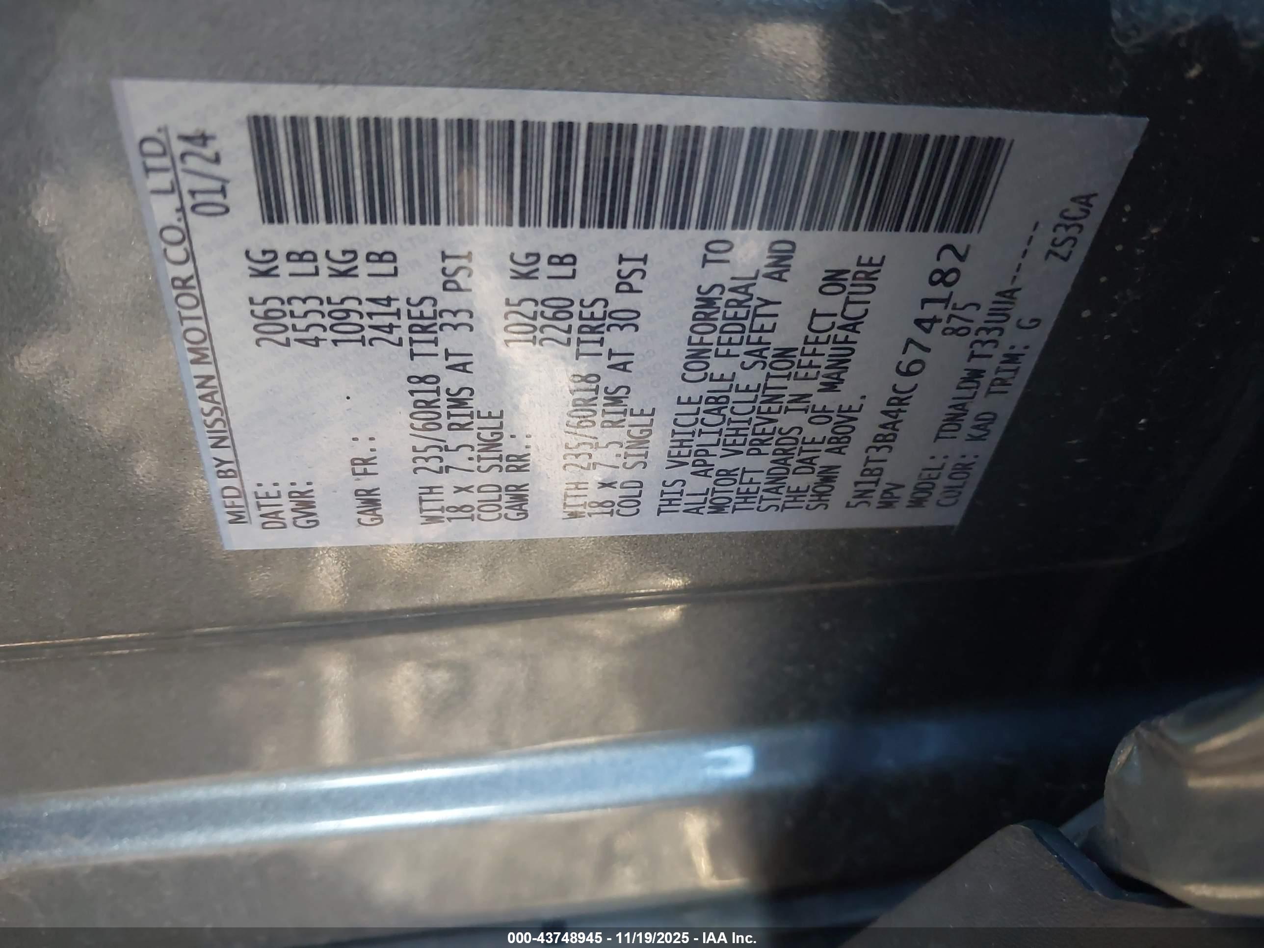 NISSAN ROGUE image 9