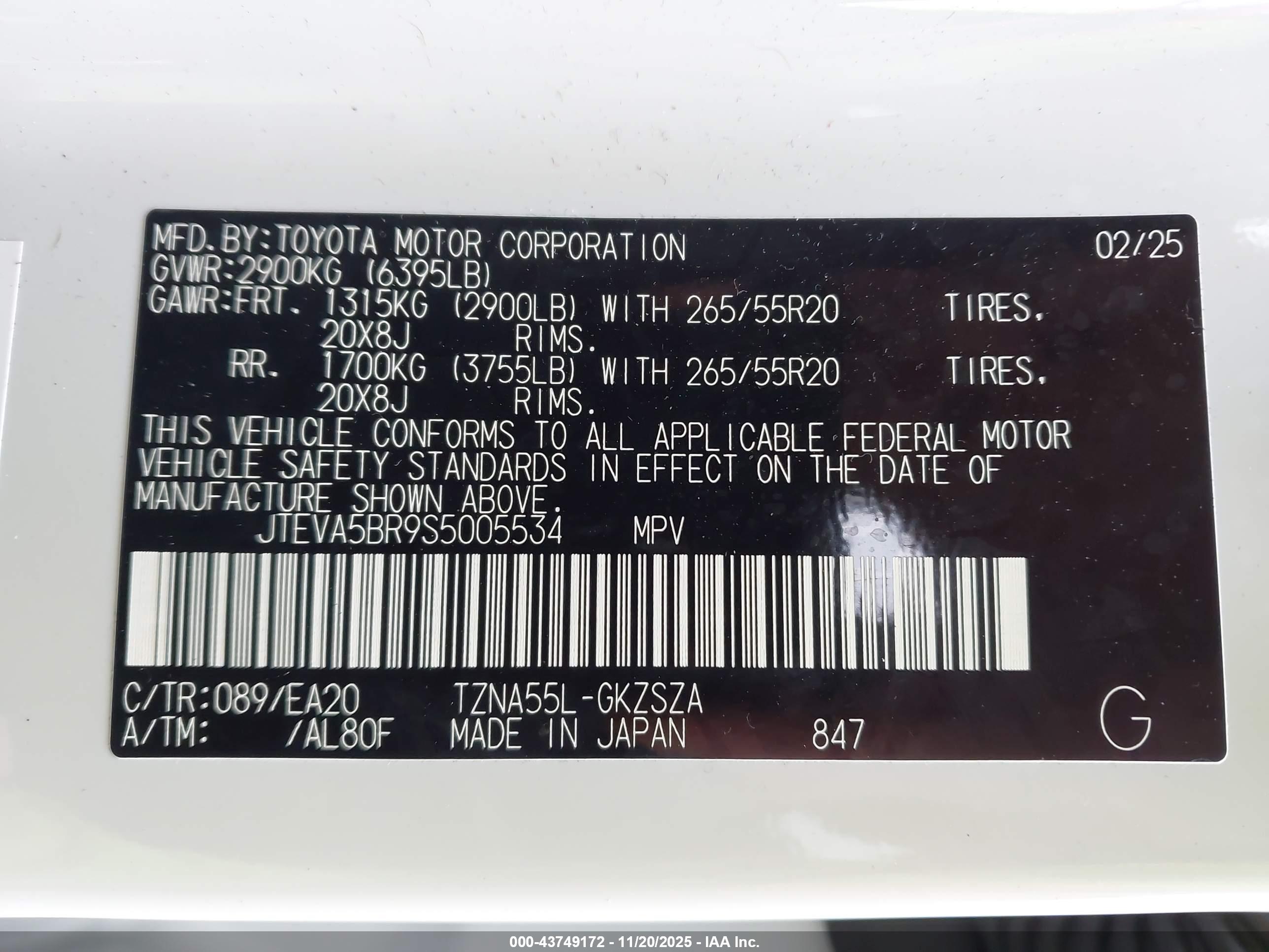 TOYOTA 4RUNNER image 9