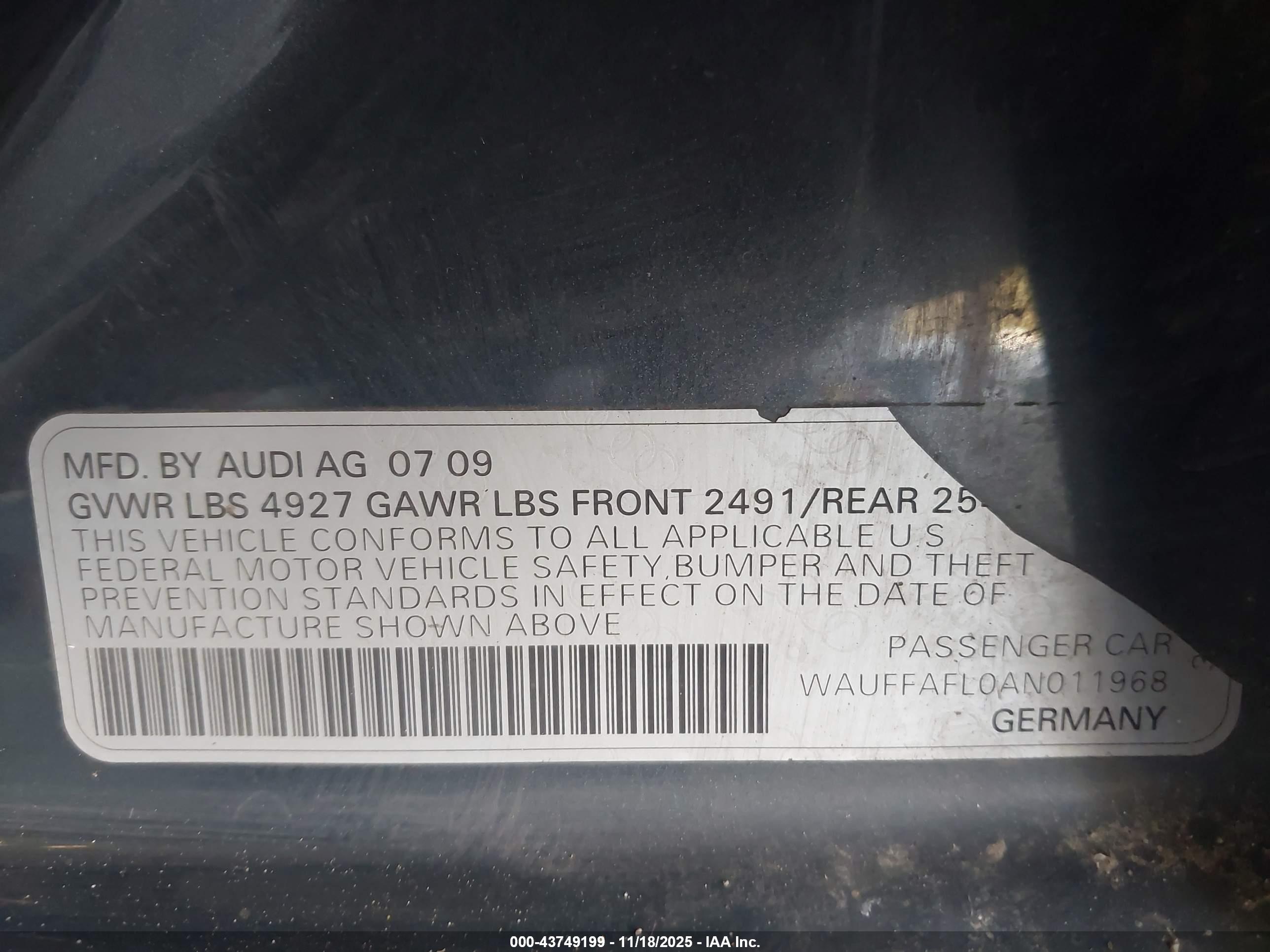 AUDI A4 image 9