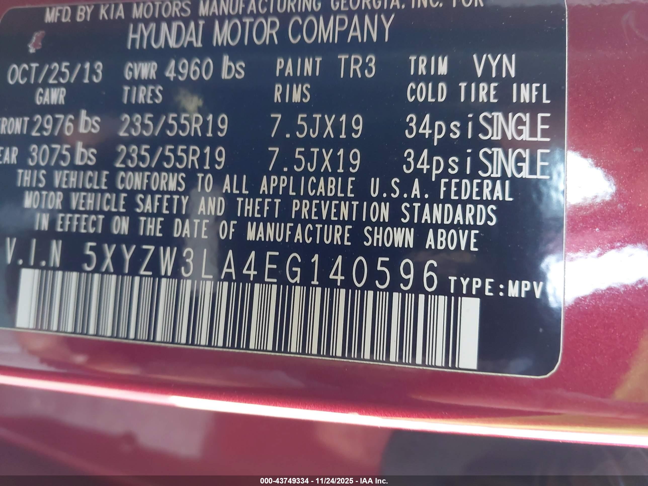 HYUNDAI SANTA image 9