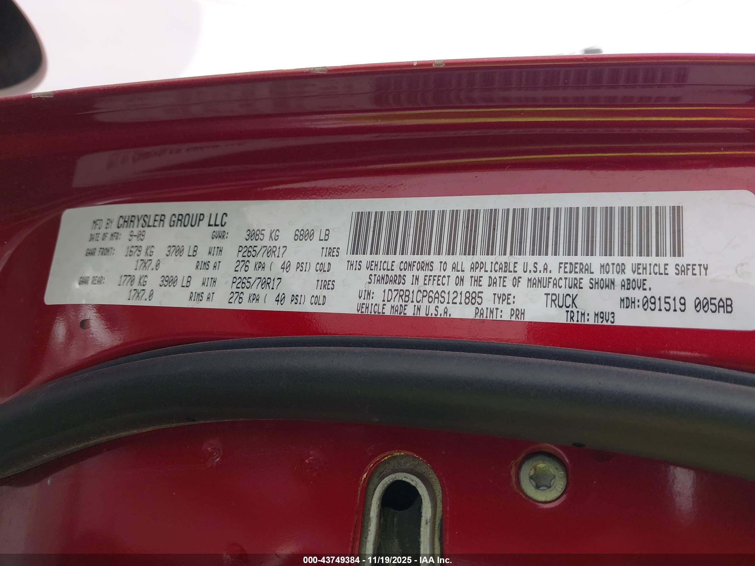 DODGE RAM image 9