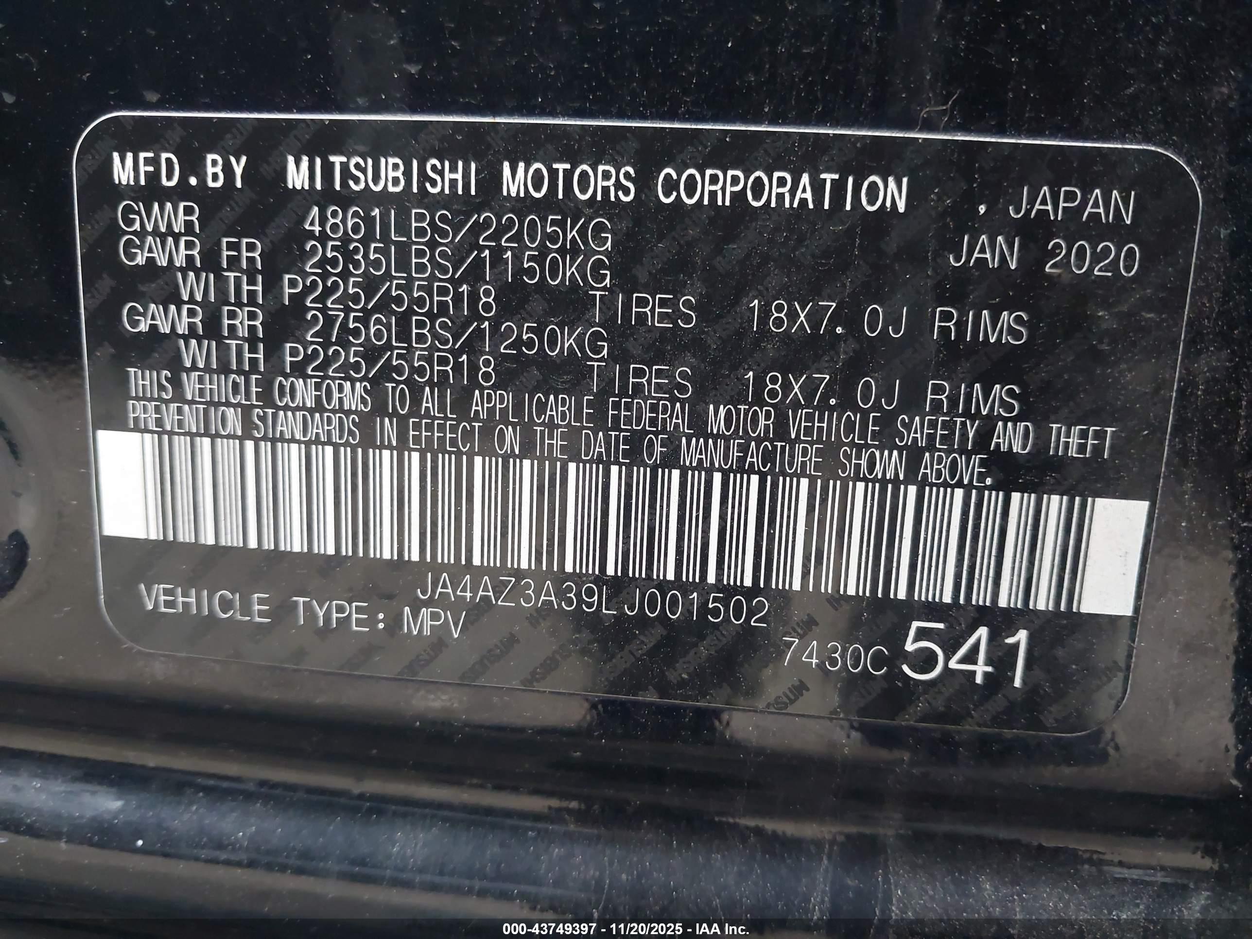 MITSUBISHI OUTLANDER image 9