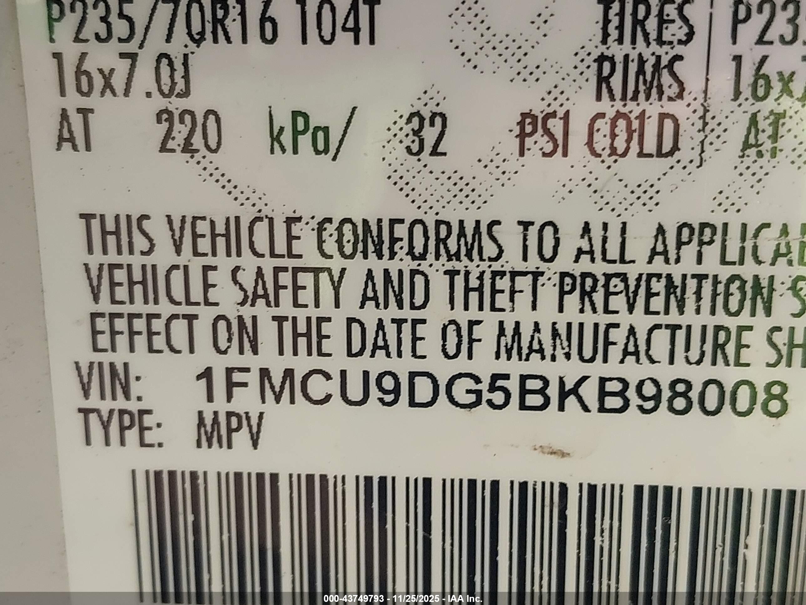 FORD ESCAPE image 9