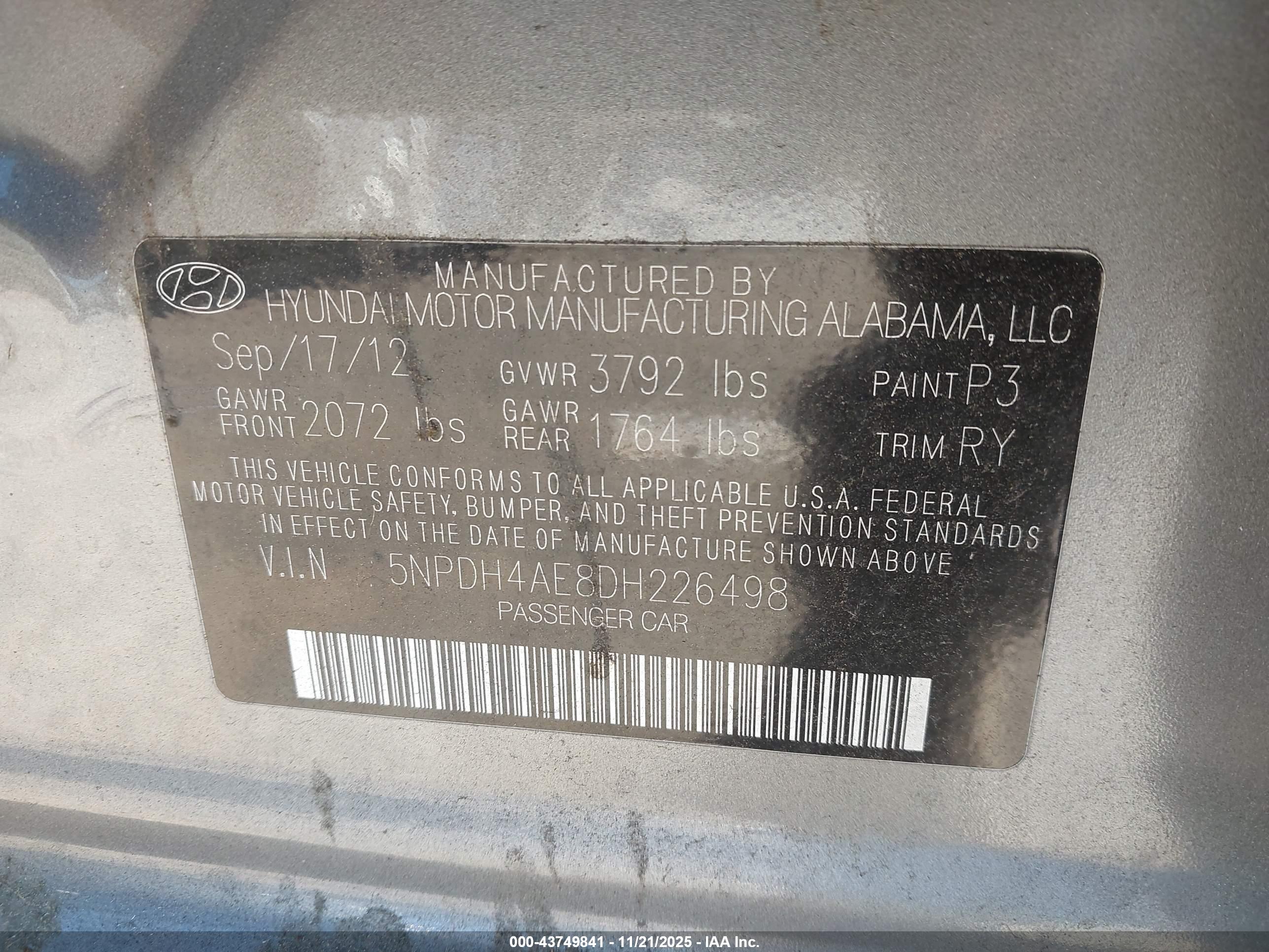 HYUNDAI ELANTRA image 9