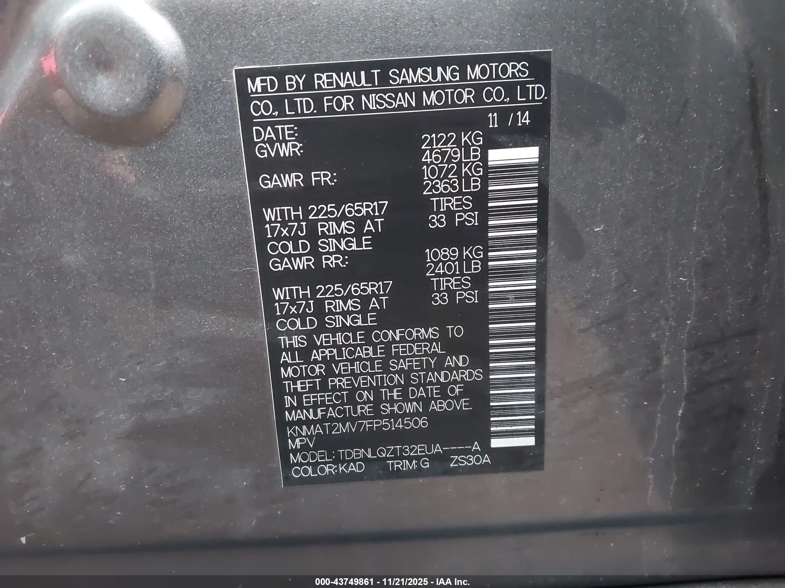 NISSAN ROGUE image 9