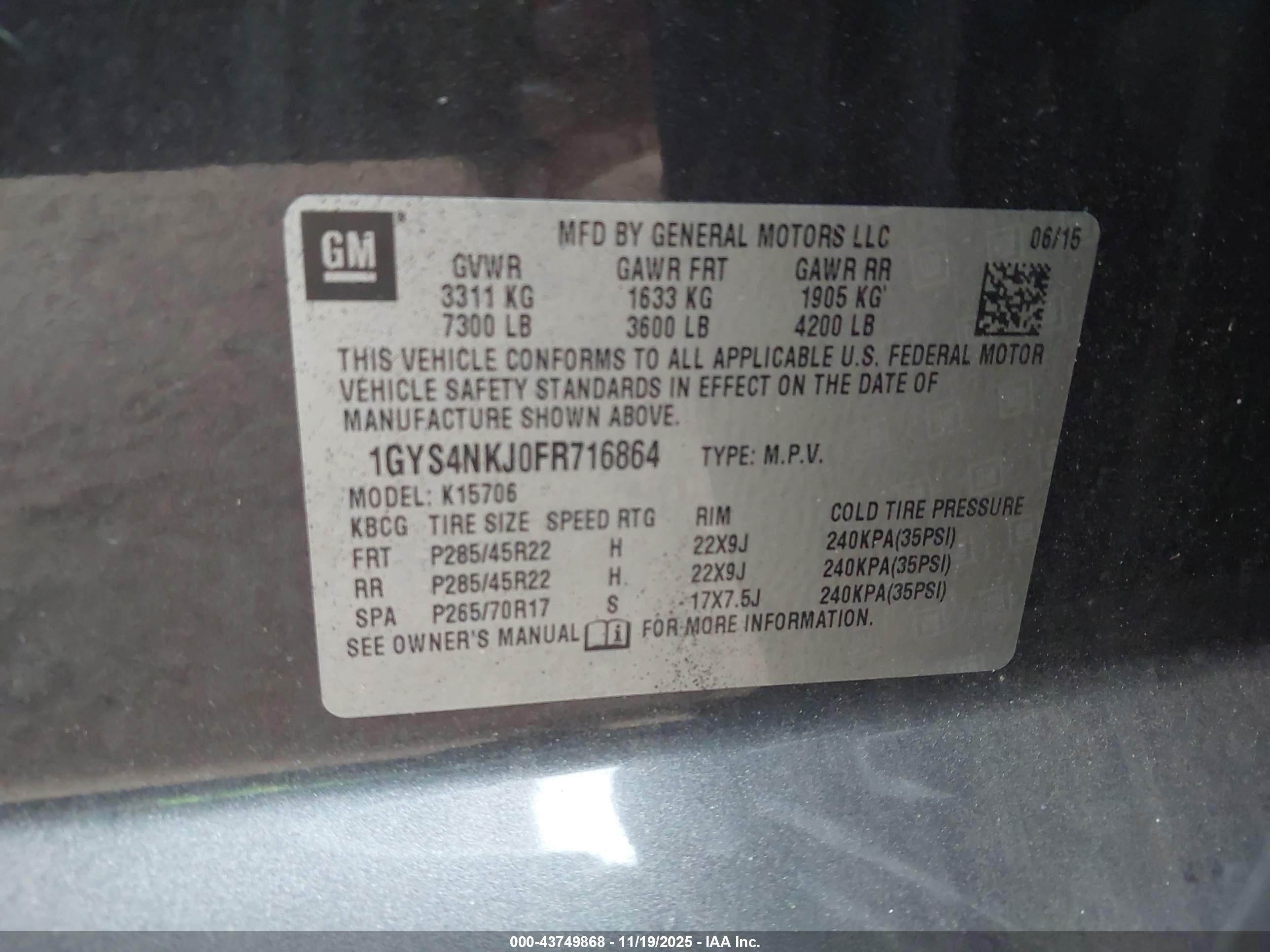 CADILLAC ESCALADE image 9