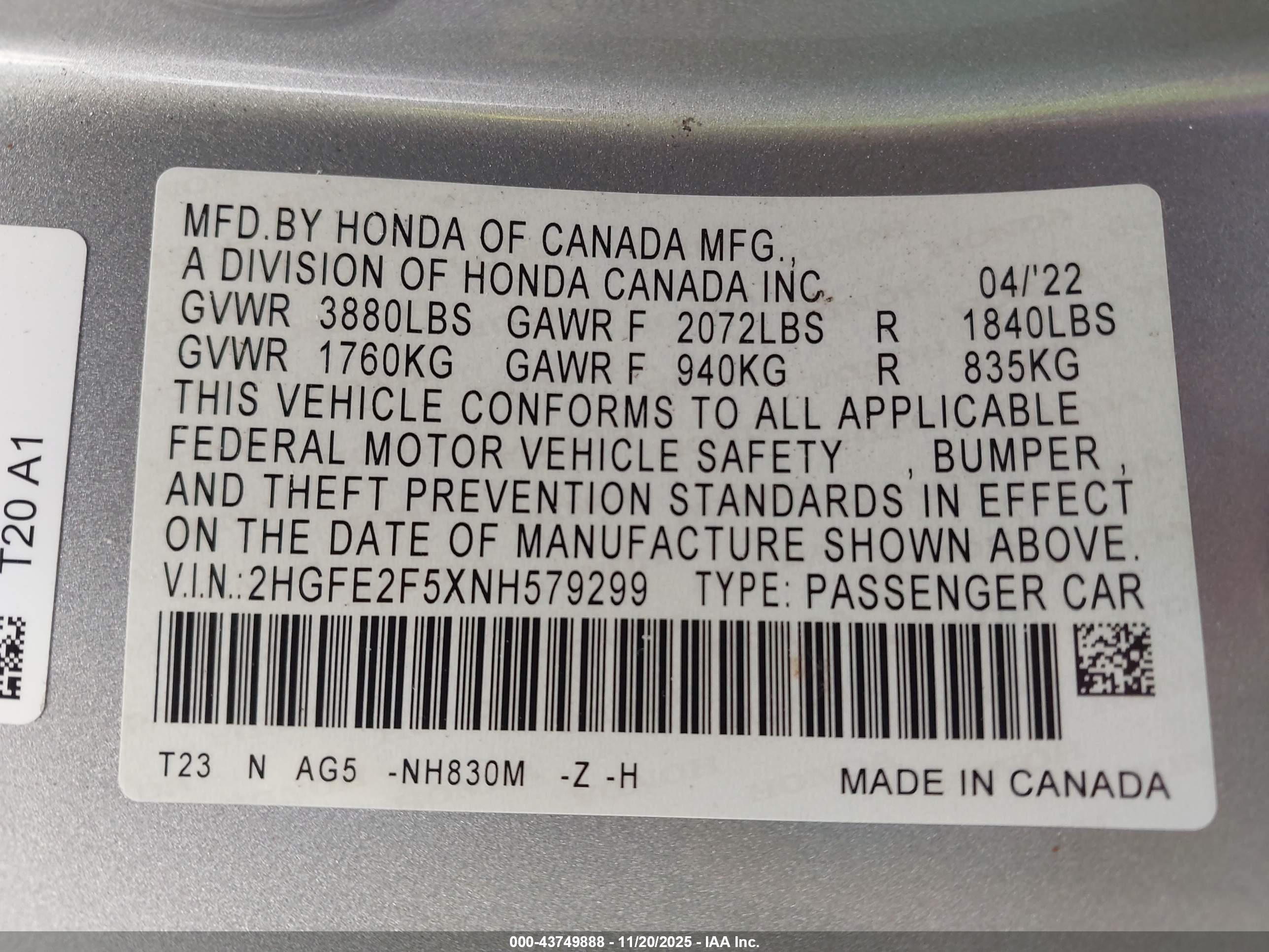 HONDA CIVIC image 9