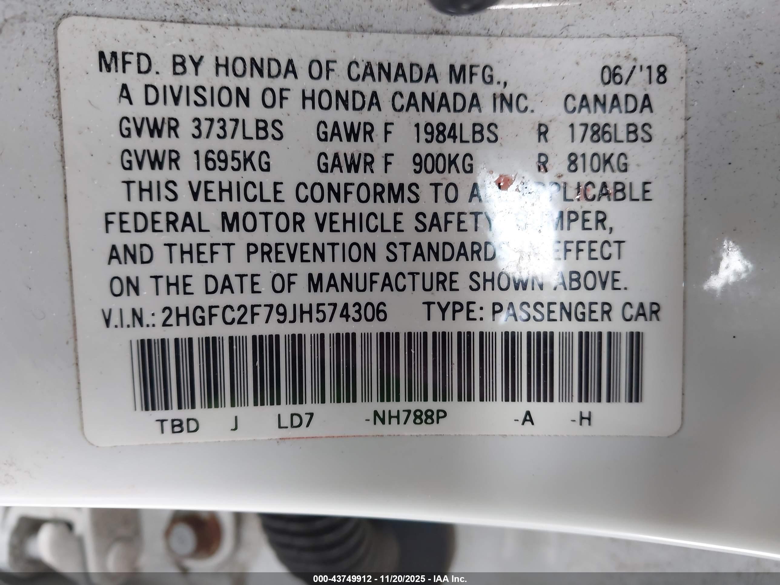 HONDA CIVIC image 9
