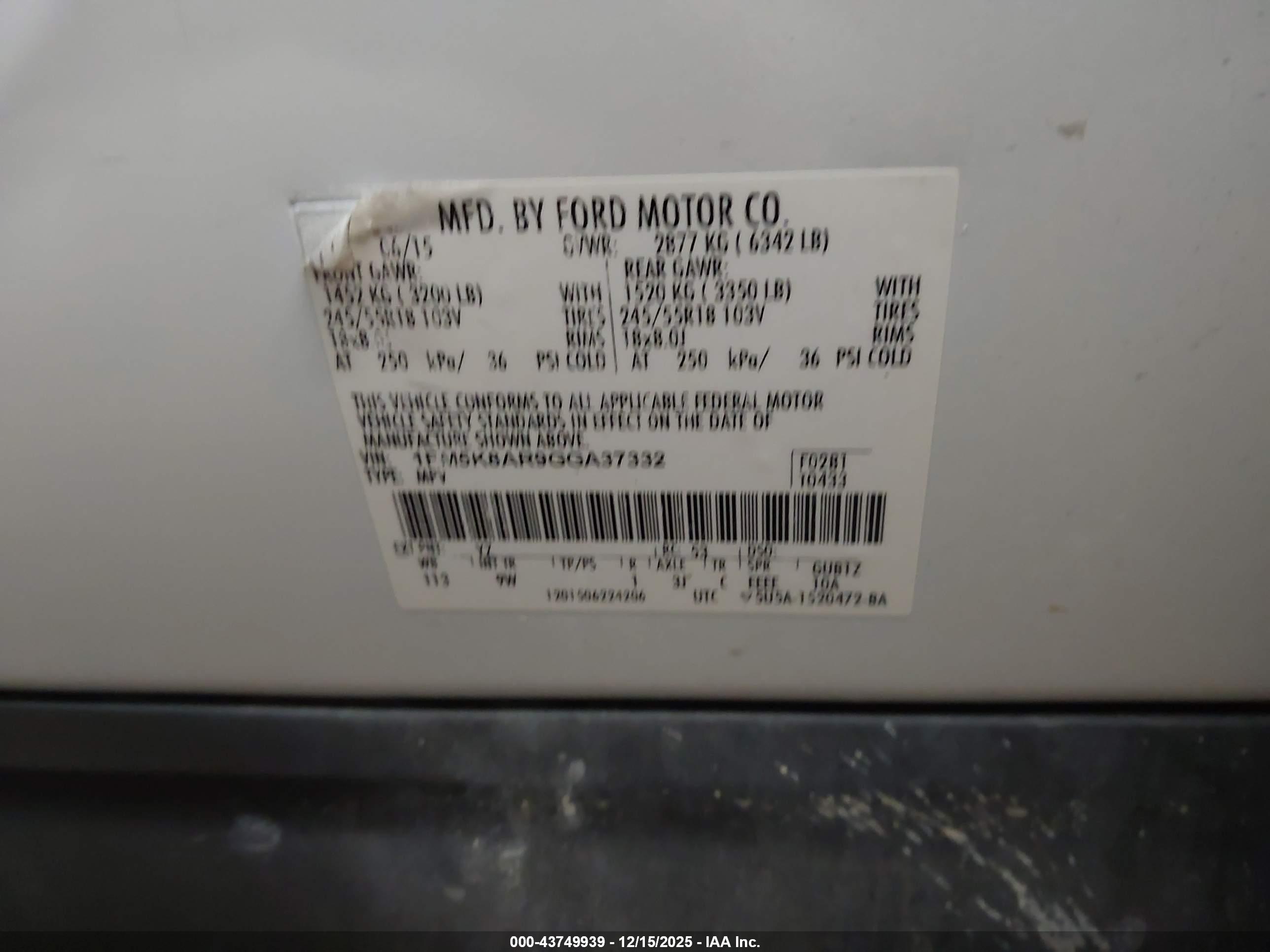 FORD UTILITY image 9