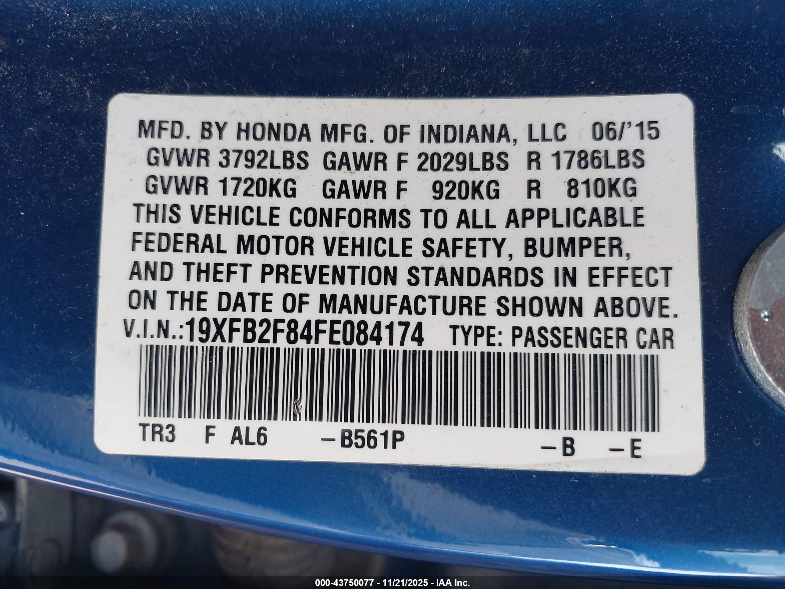 HONDA CIVIC image 9