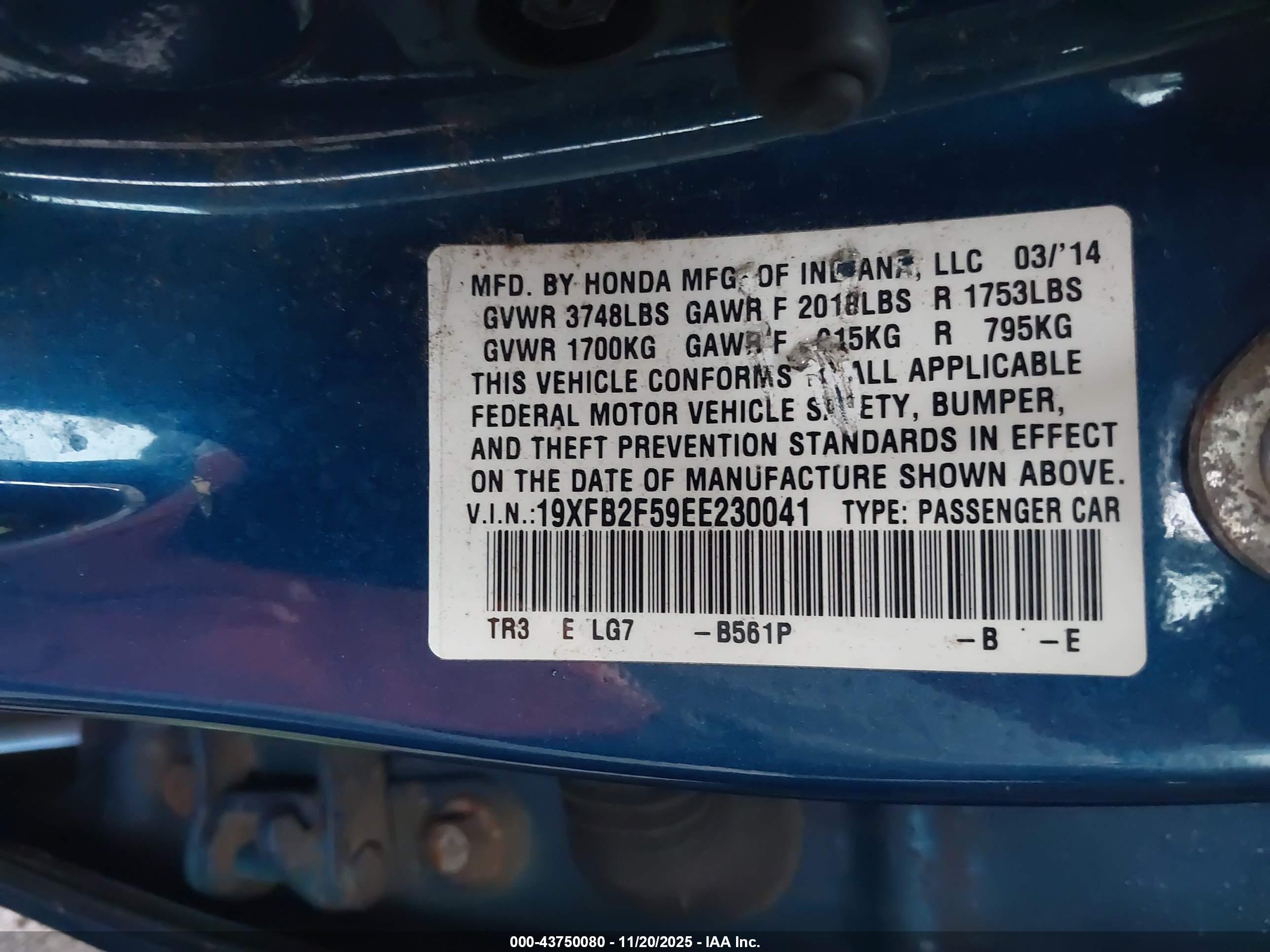 HONDA CIVIC image 9