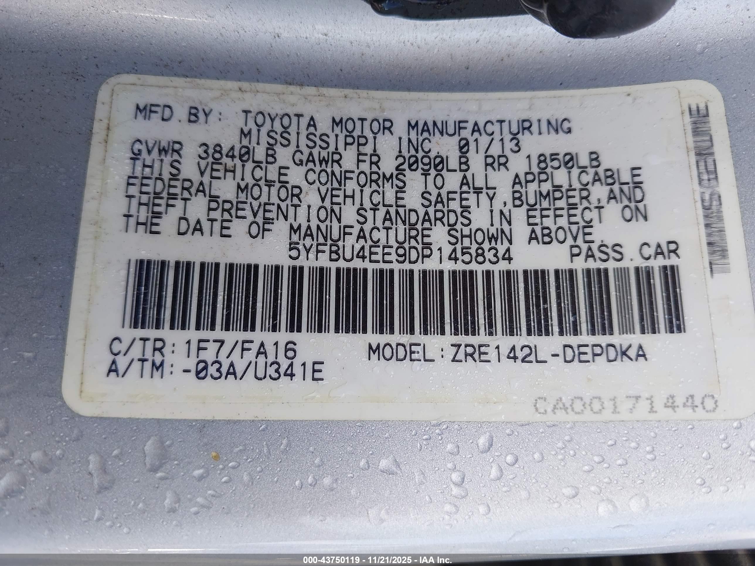TOYOTA COROLLA image 9