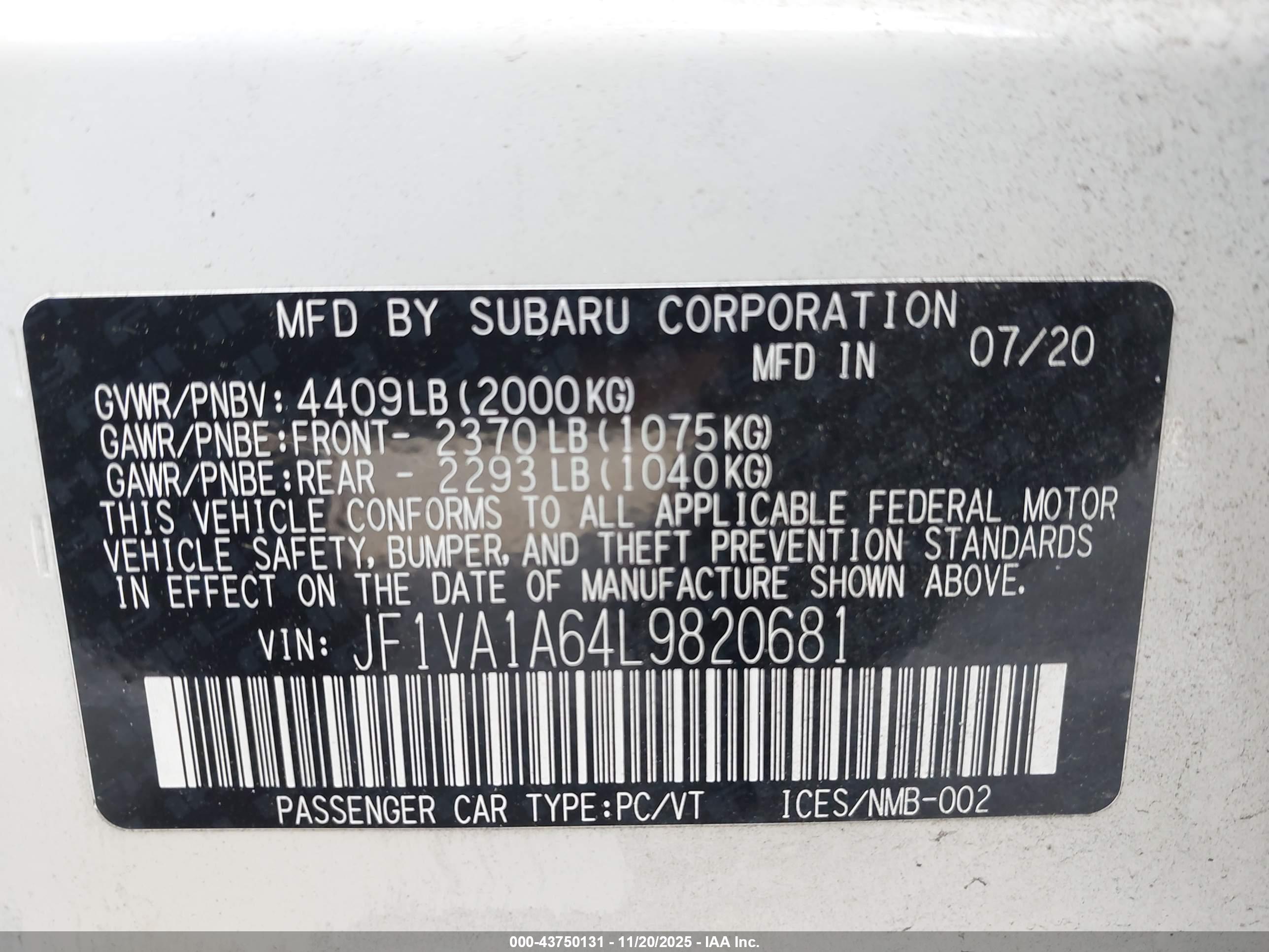 SUBARU WRX image 9