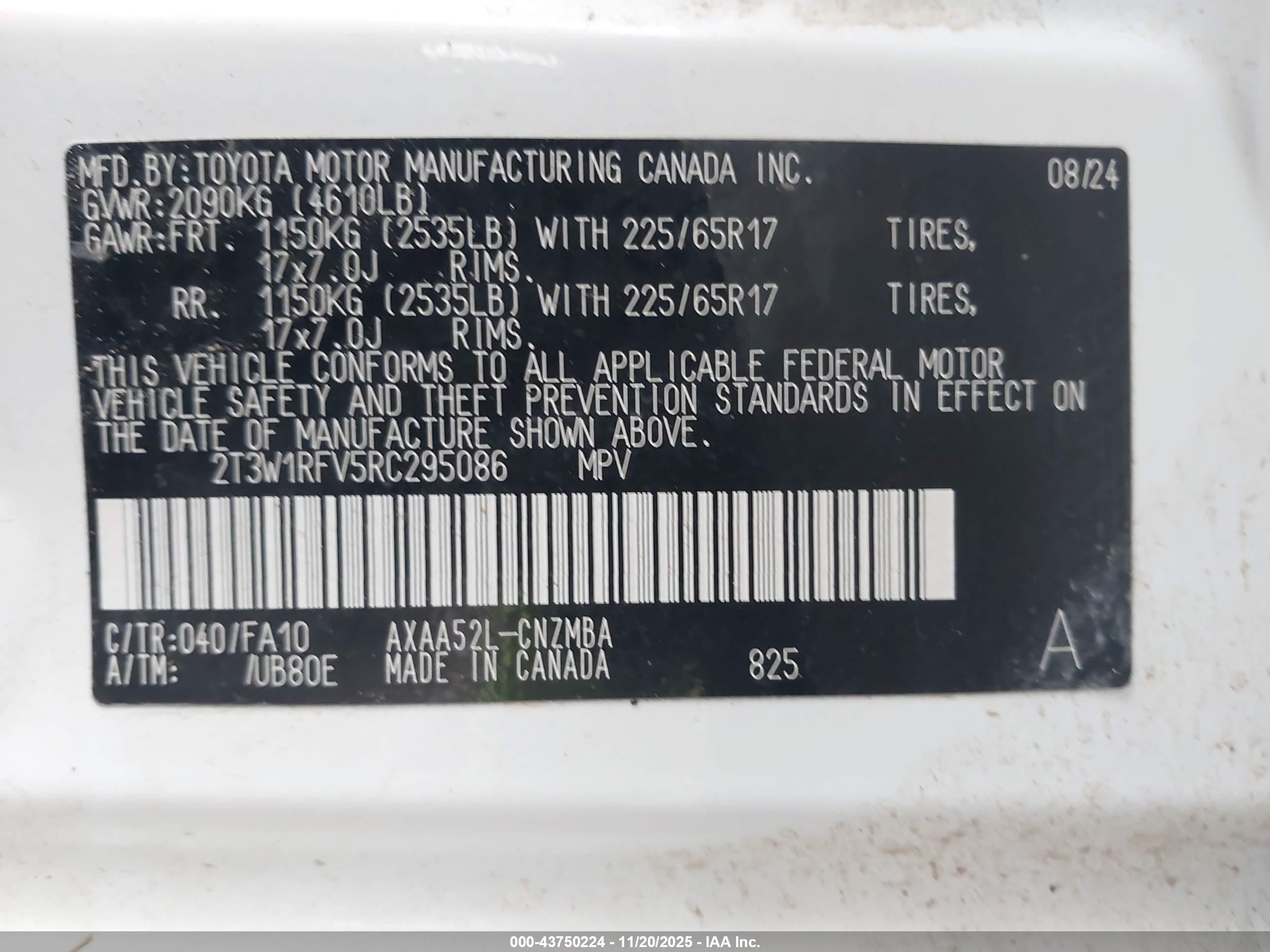 TOYOTA RAV4 image 9