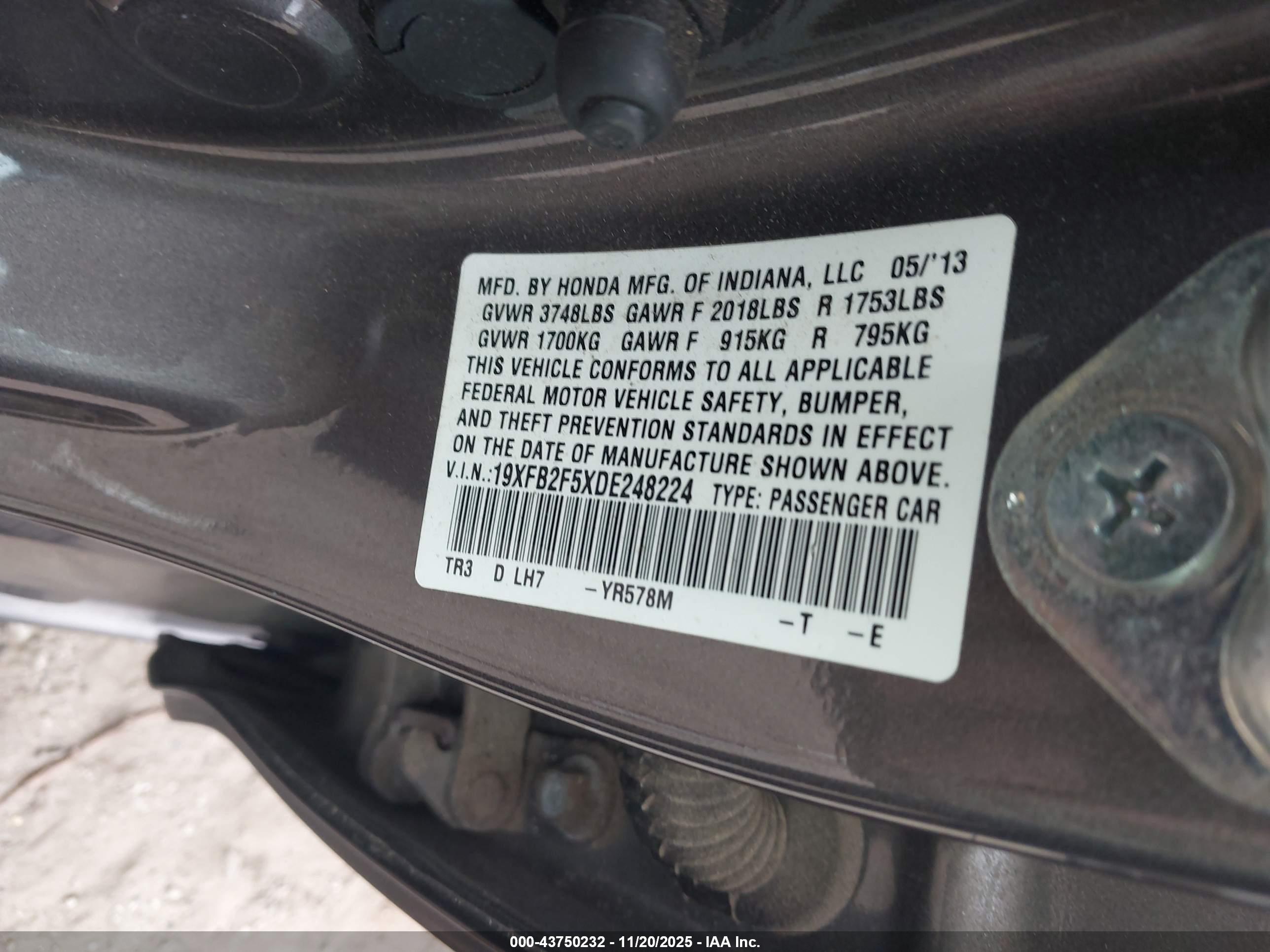 HONDA CIVIC image 9