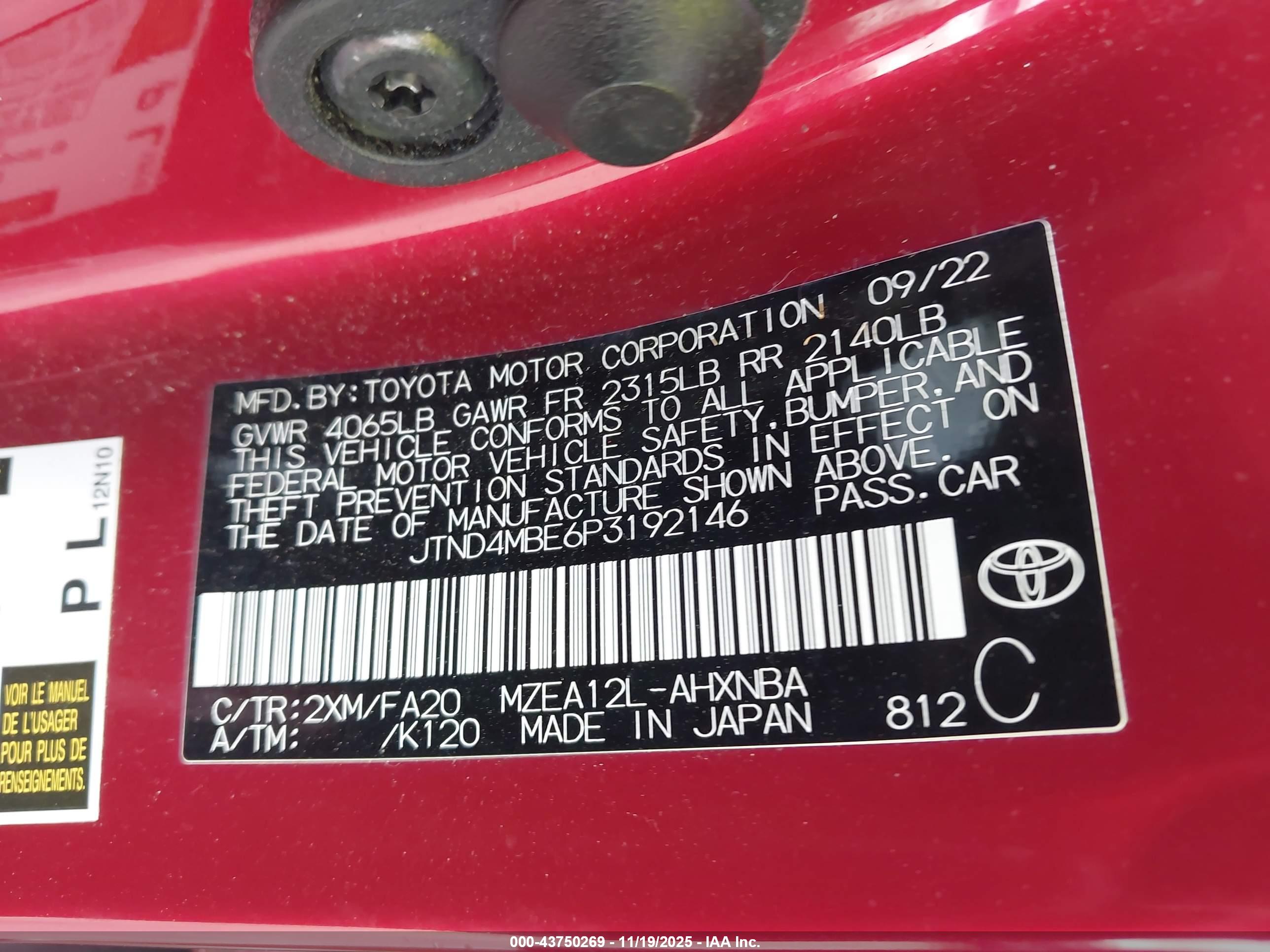 TOYOTA COROLLA image 9