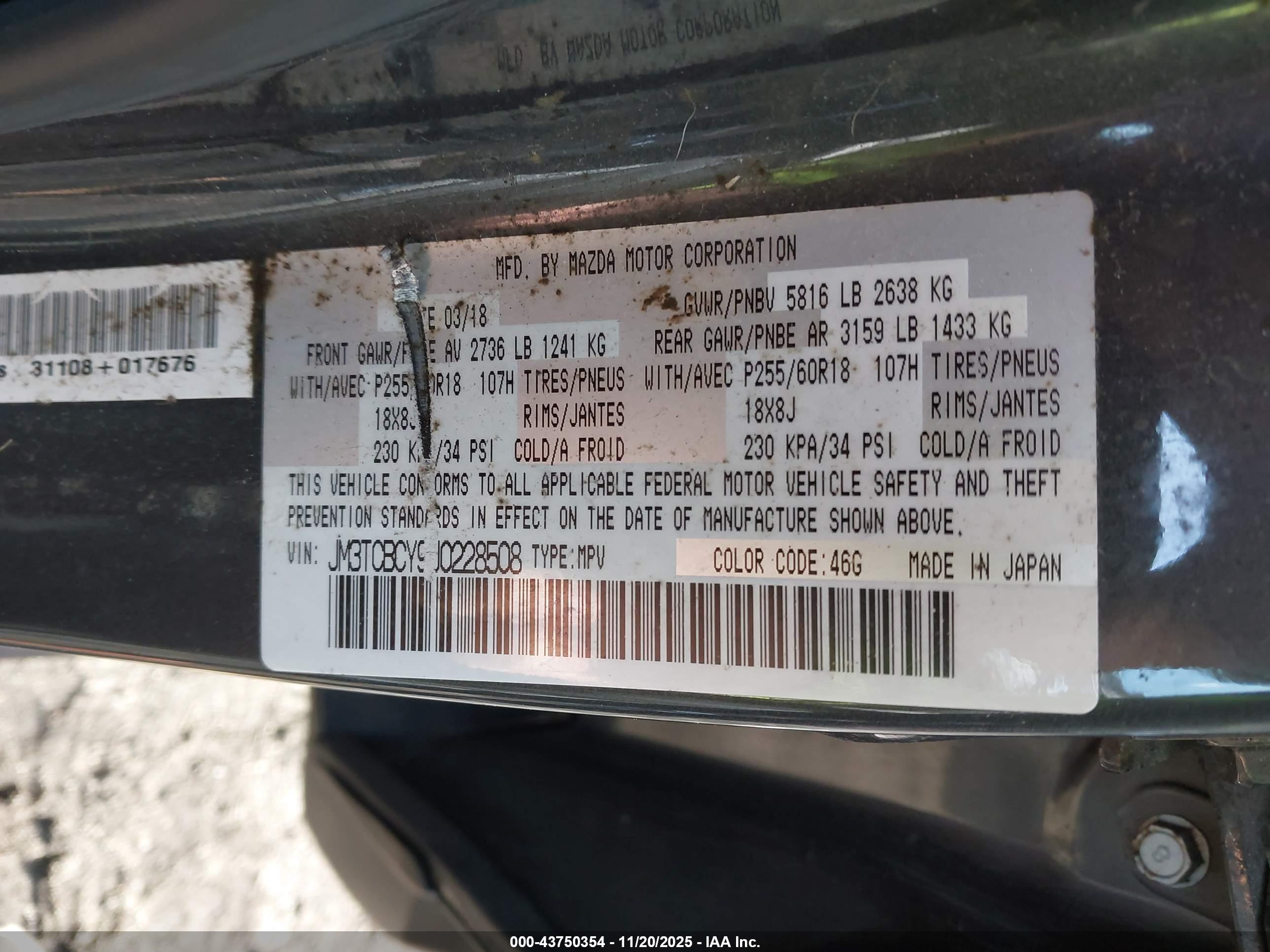 MAZDA CX-9 image 9