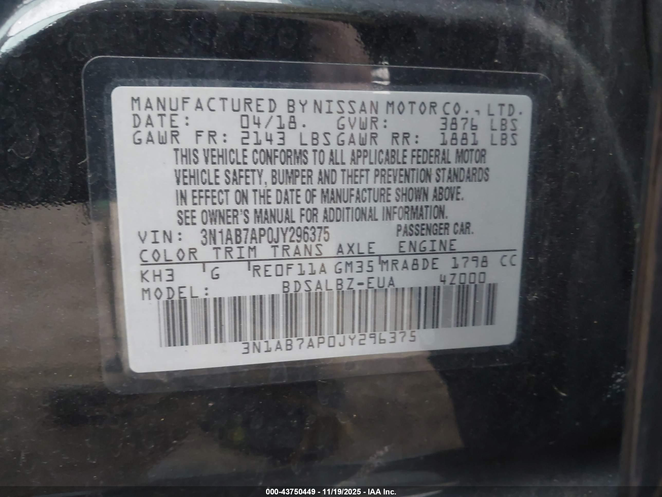 NISSAN SENTRA image 9