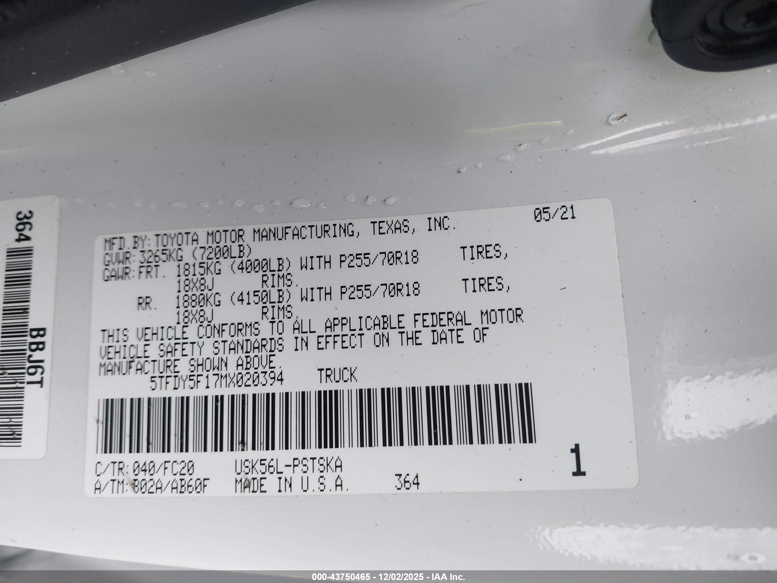 TOYOTA TUNDRA image 9