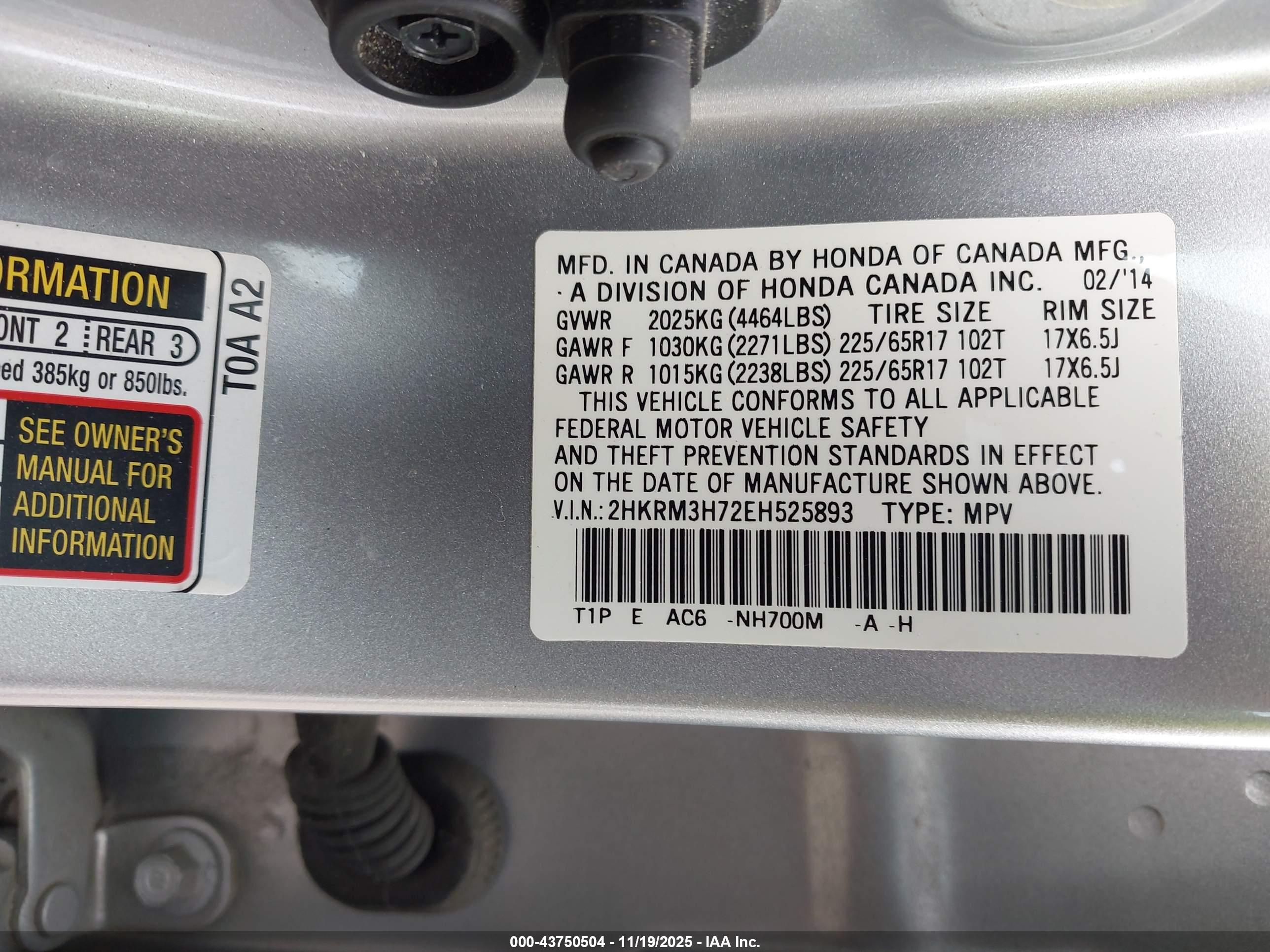 HONDA CR-V image 9