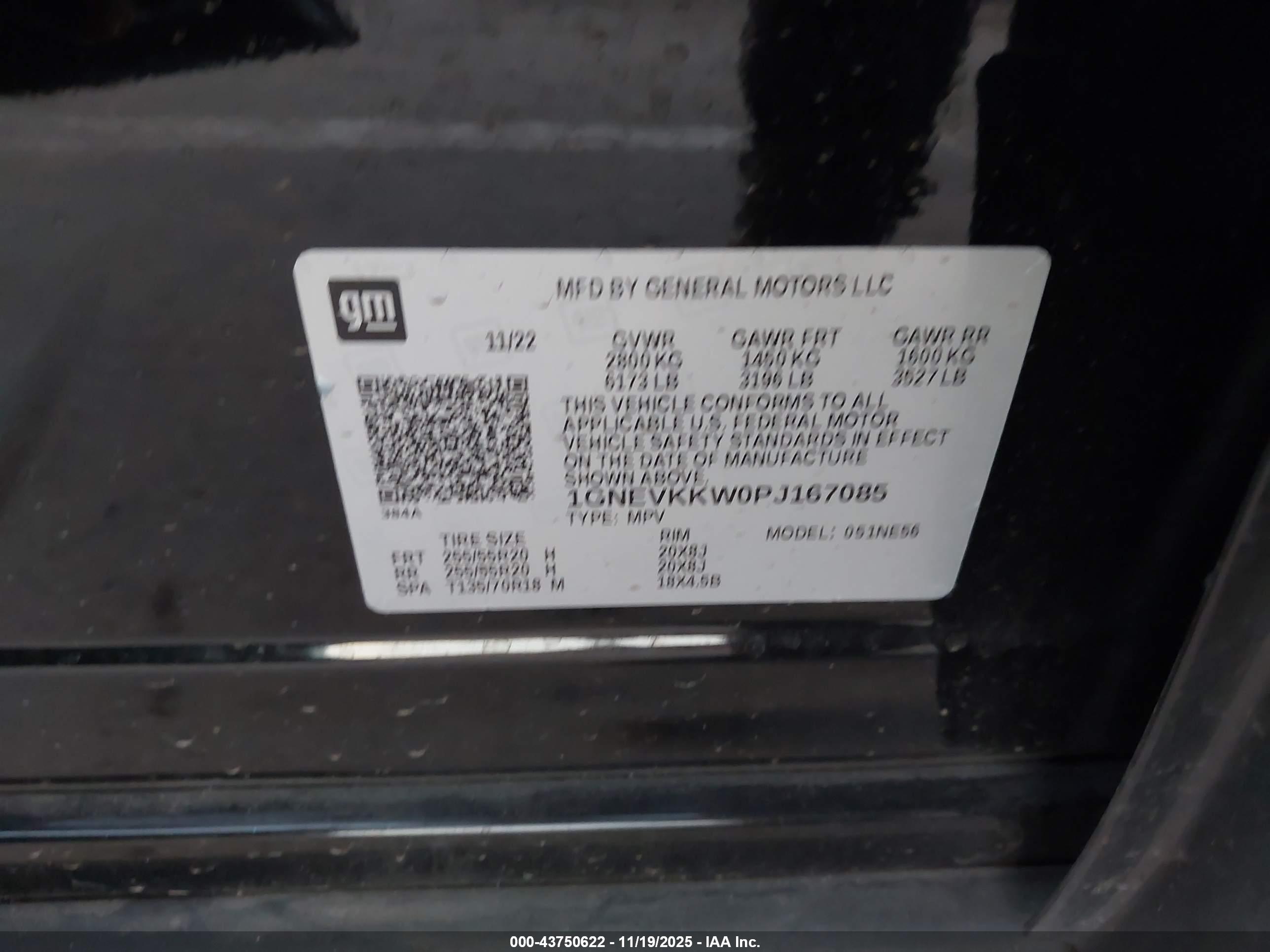 CHEVROLET TRAVERSE image 9