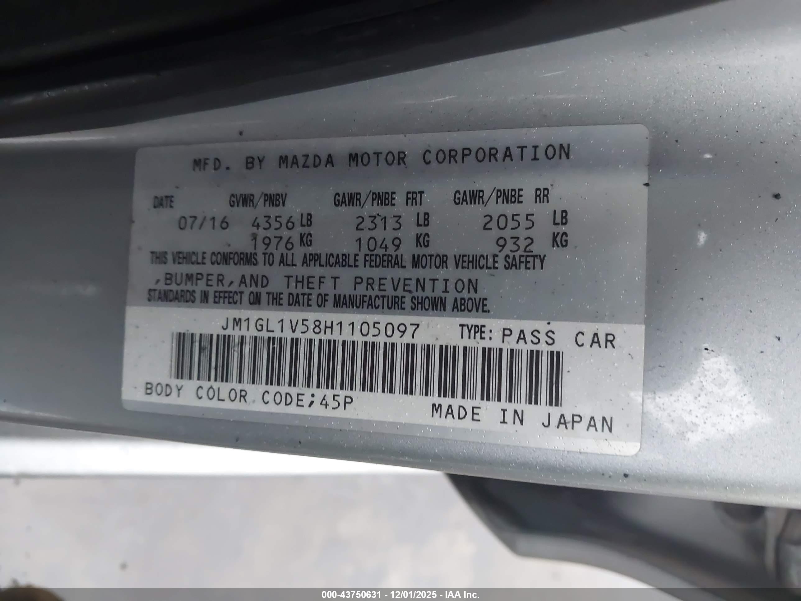 MAZDA MAZDA6 image 9