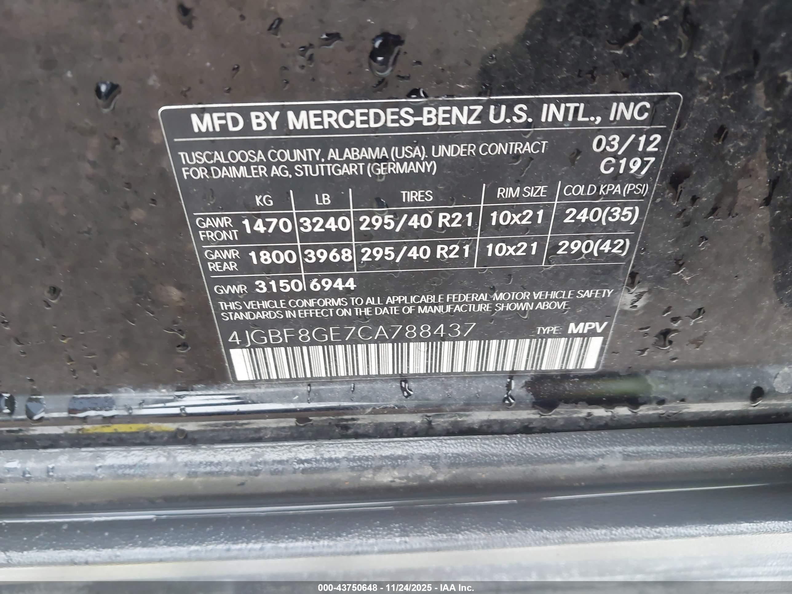 MERCEDES-BENZ GL image 9