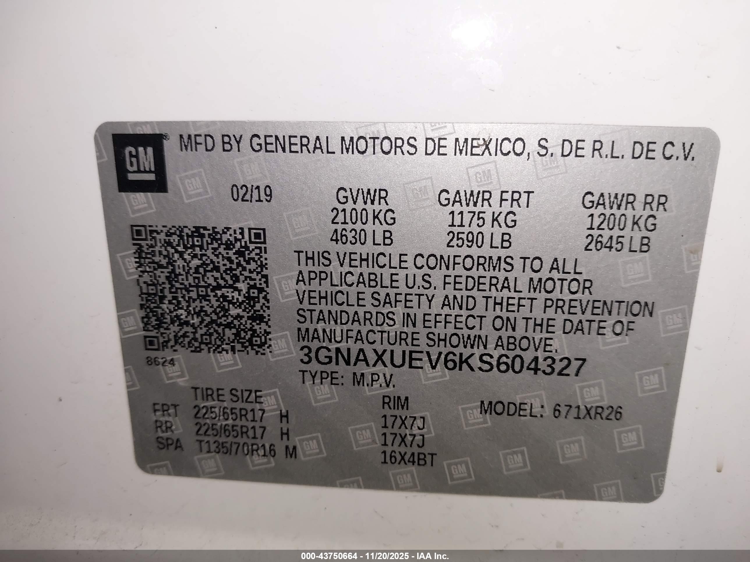 CHEVROLET EQUINOX image 9