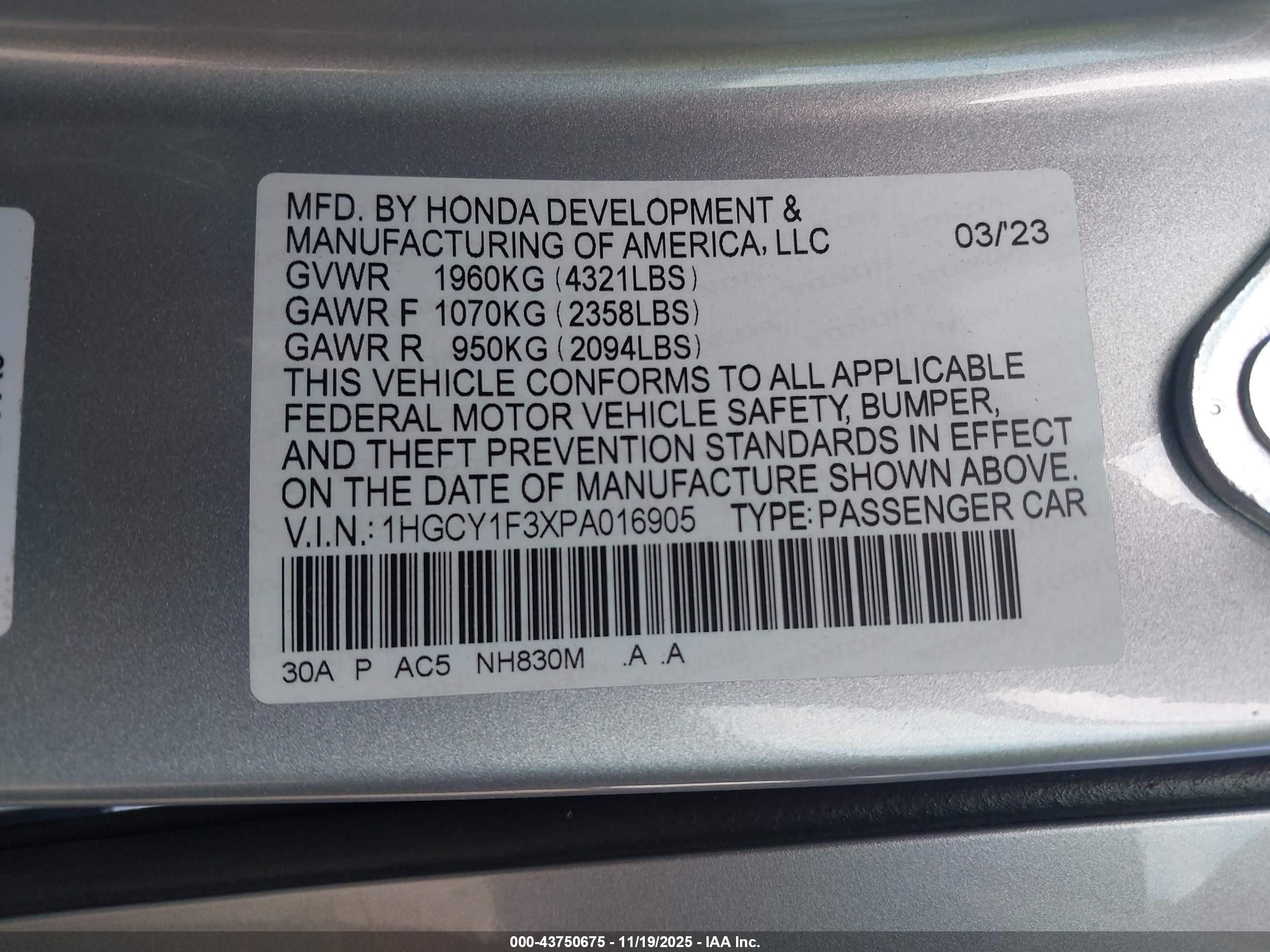 HONDA ACCORD image 9