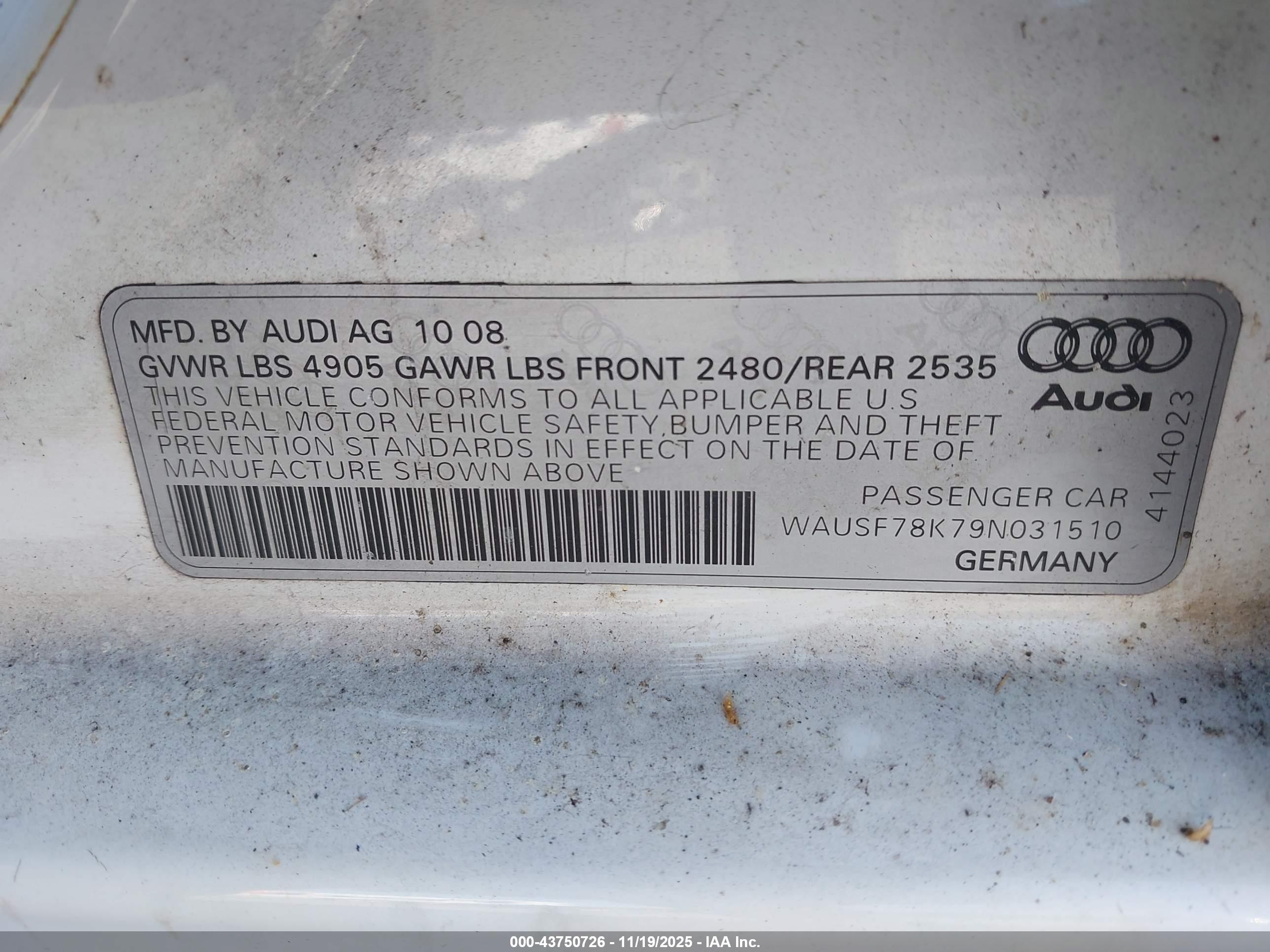 AUDI A4 image 9