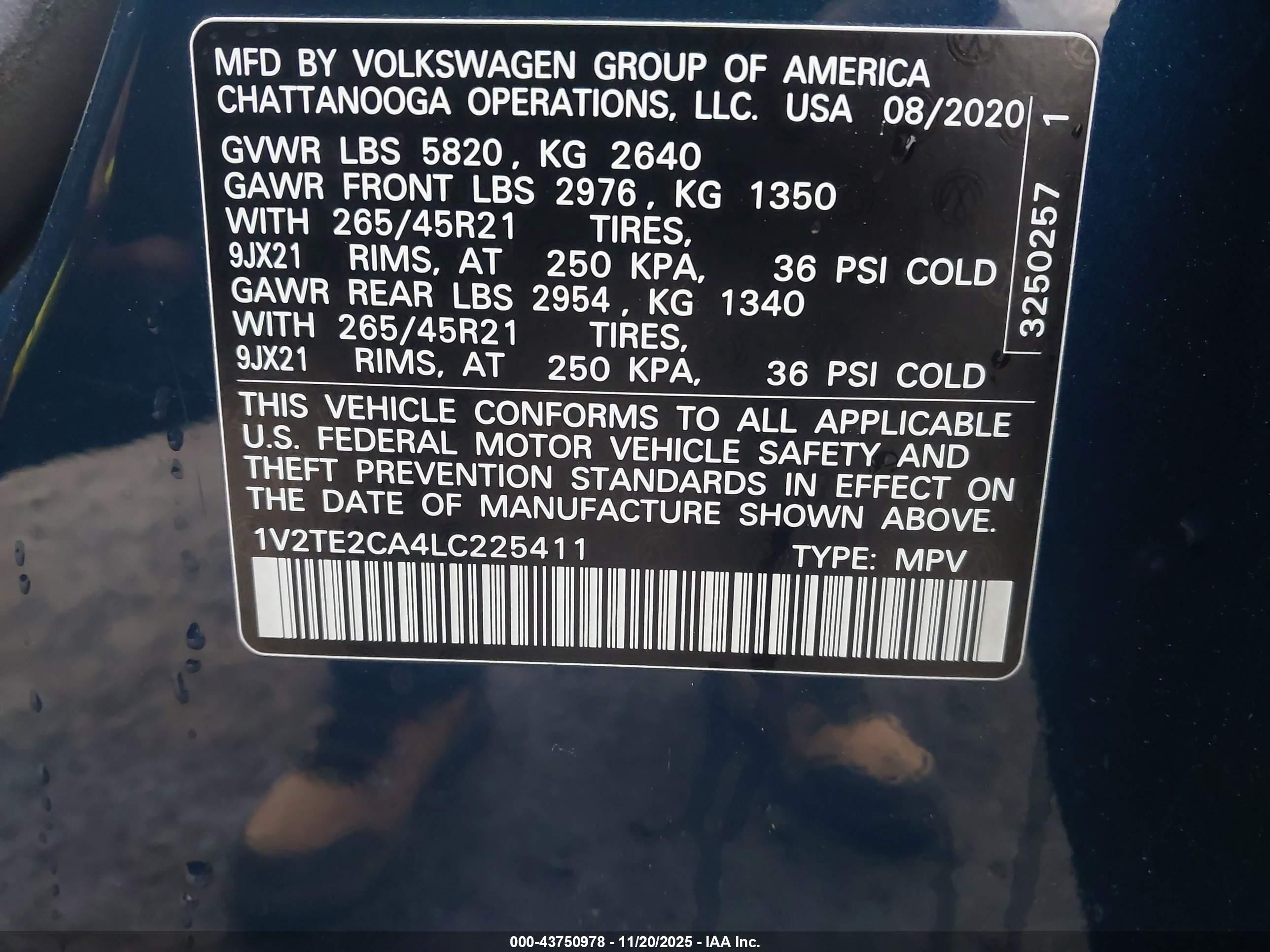 VOLKSWAGEN ATLAS image 9