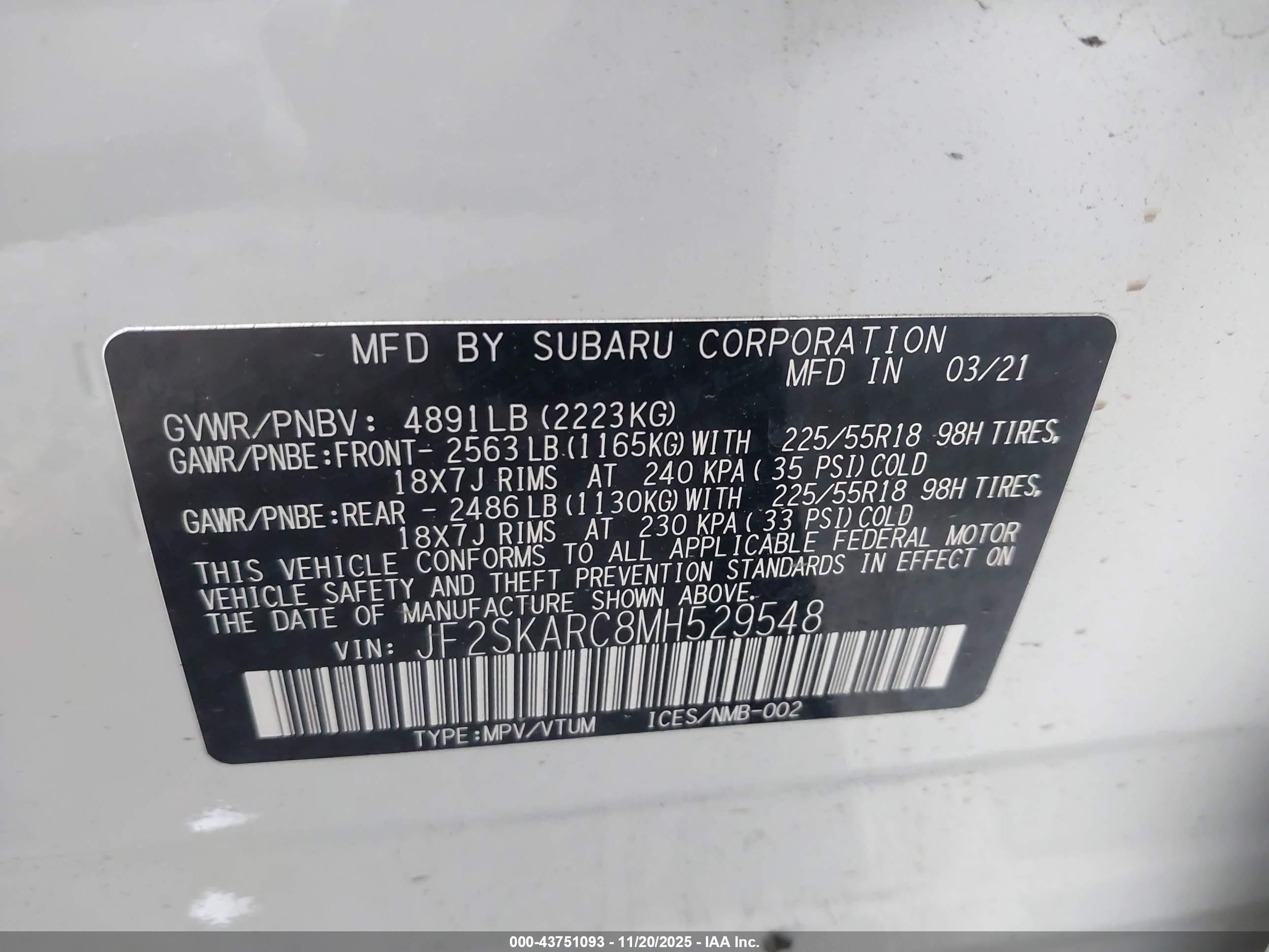 SUBARU FORESTER image 9